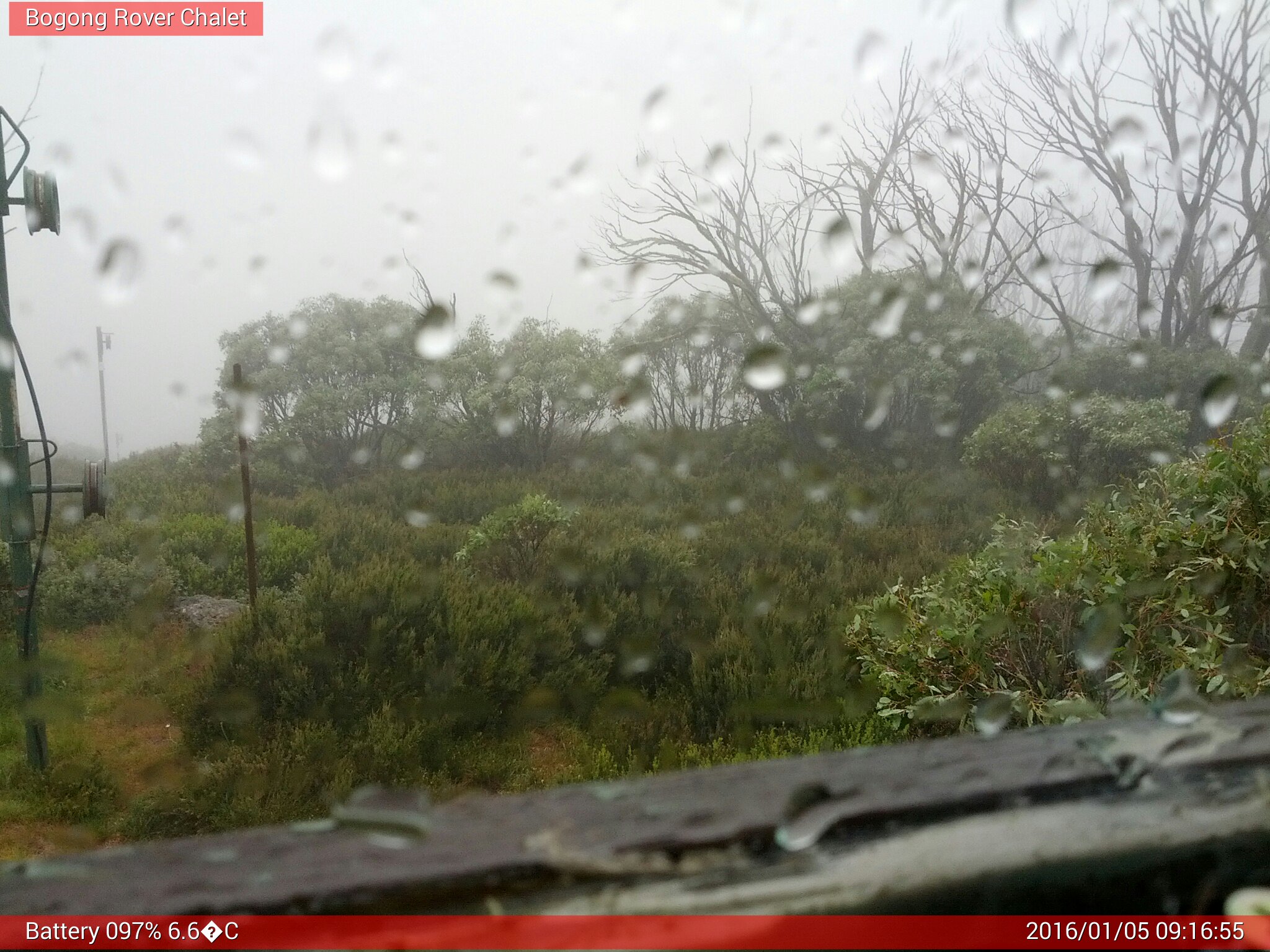 Bogong Web Cam 9:16am Tuesday 5th of January 2016