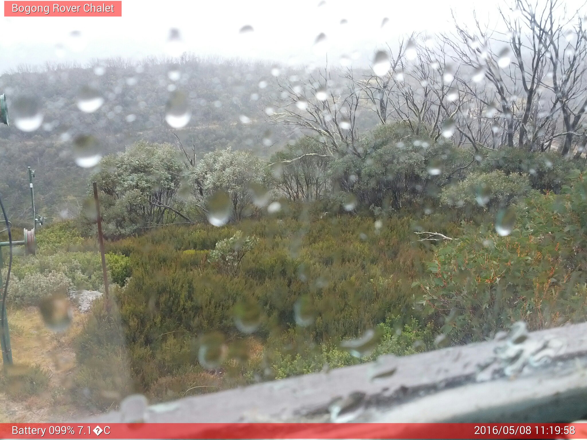 Bogong Web Cam 11:19am Sunday 8th of May 2016