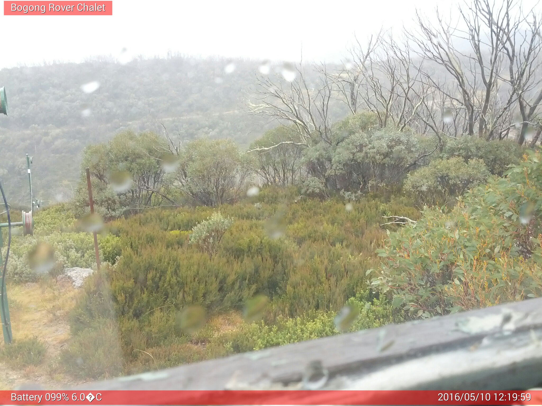 Bogong Web Cam 12:19pm Tuesday 10th of May 2016