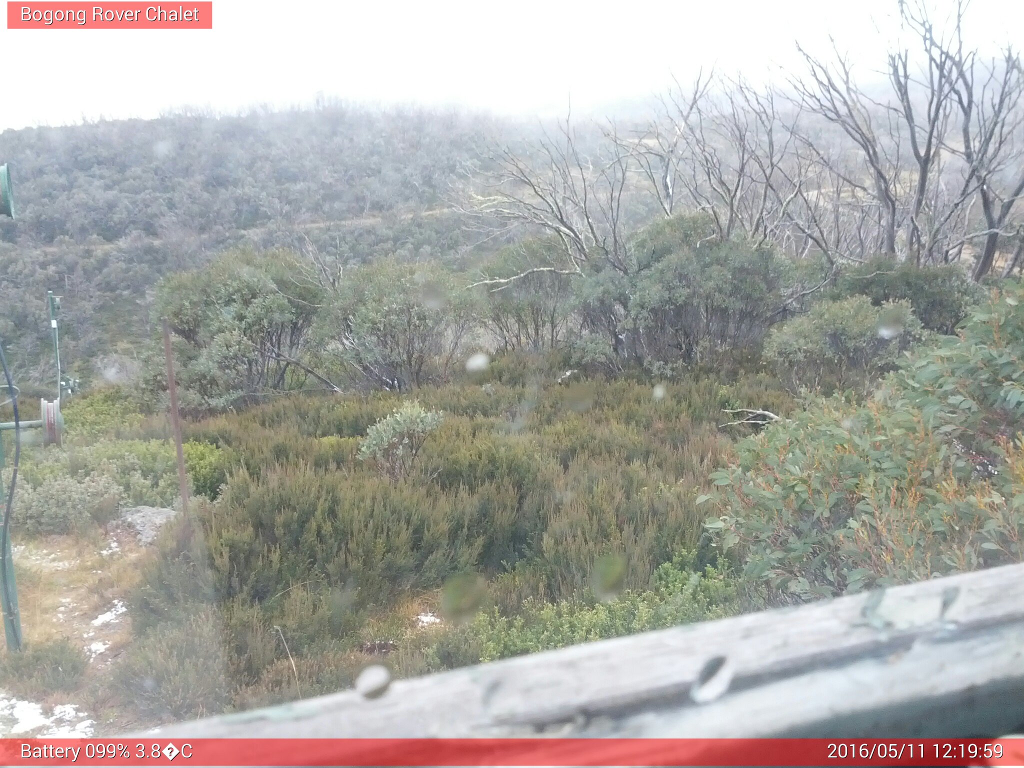 Bogong Web Cam 12:19pm Wednesday 11th of May 2016