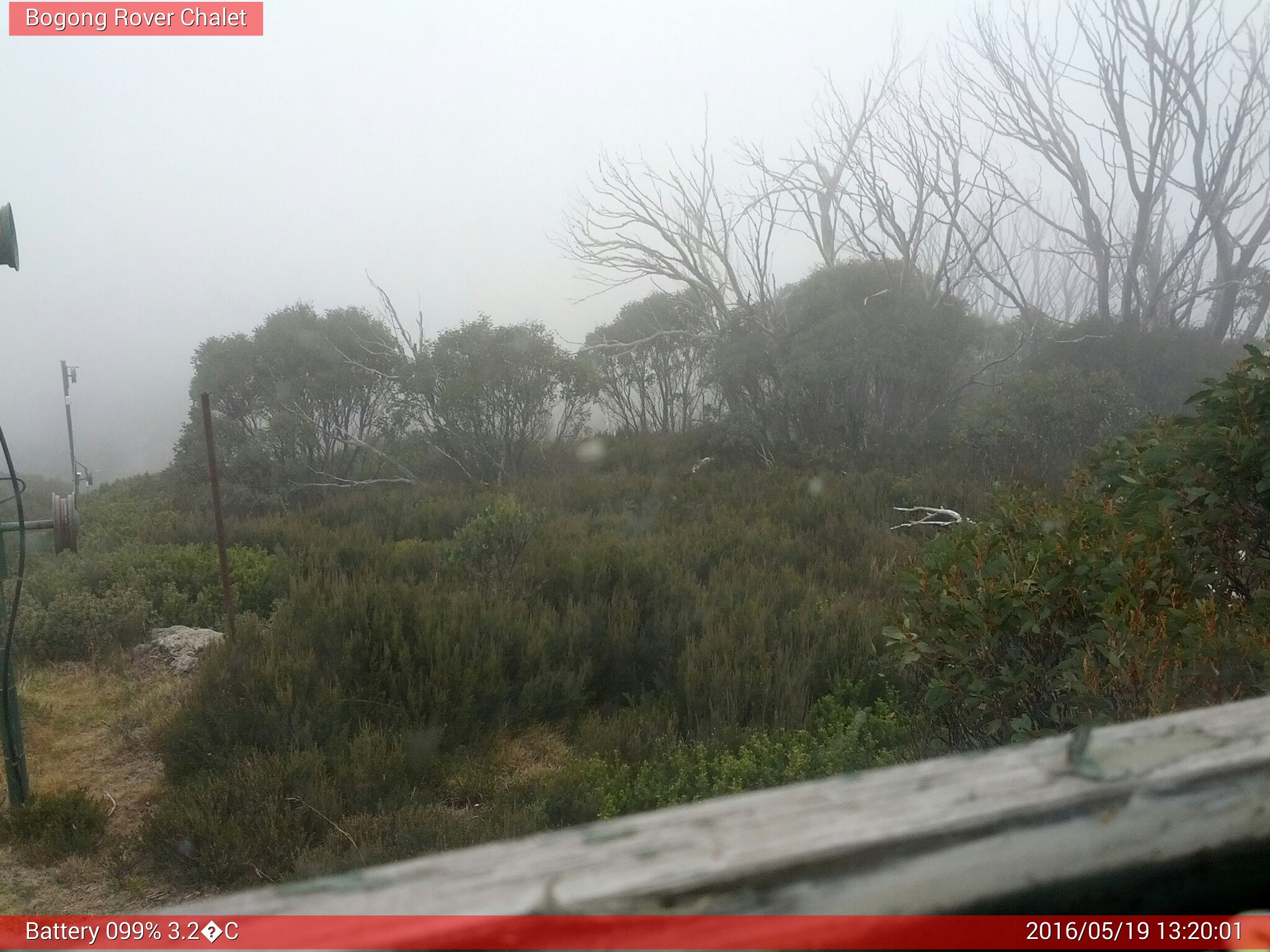 Bogong Web Cam 1:20pm Thursday 19th of May 2016