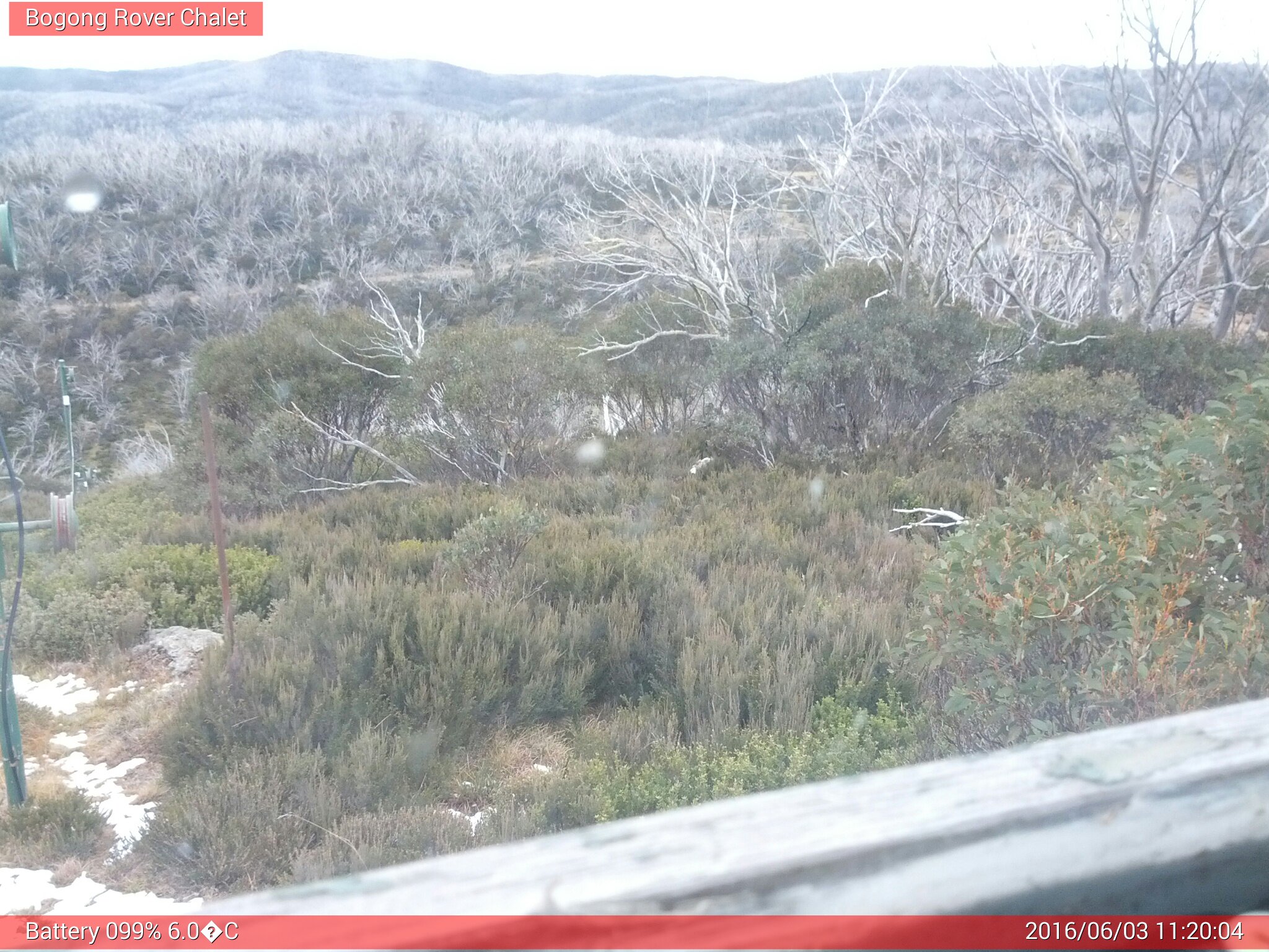 Bogong Web Cam 11:20am Friday 3rd of June 2016