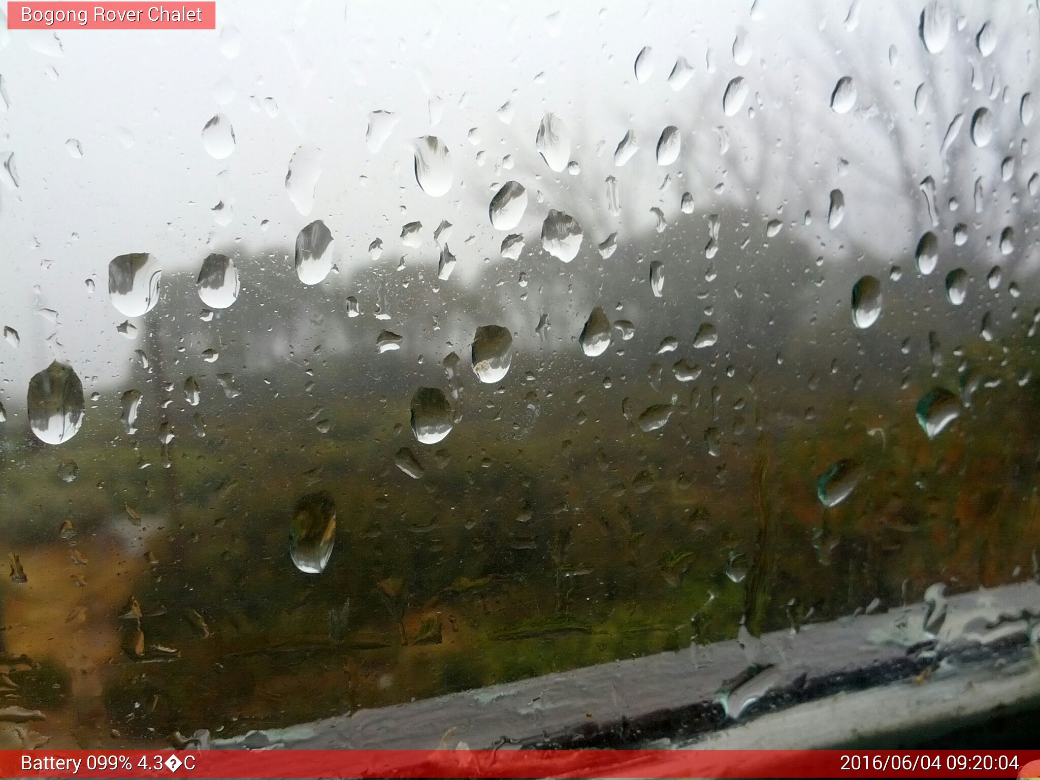 Bogong Web Cam 9:20am Saturday 4th of June 2016