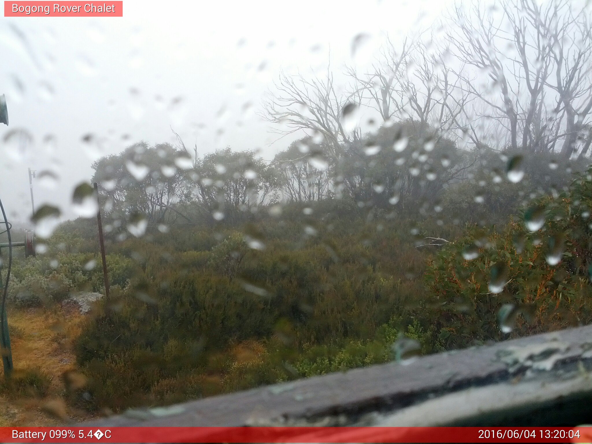 Bogong Web Cam 1:20pm Saturday 4th of June 2016