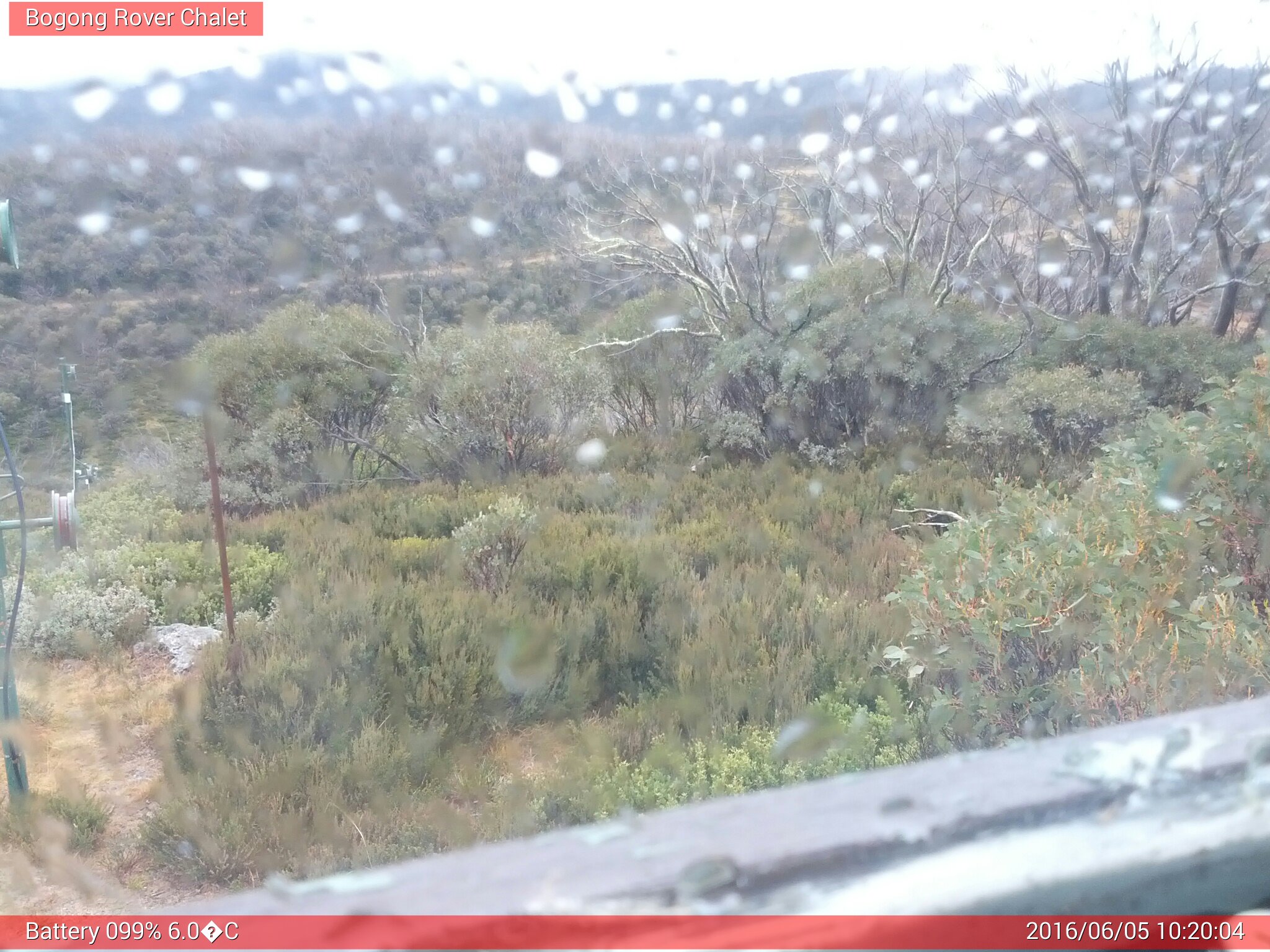 Bogong Web Cam 10:20am Sunday 5th of June 2016