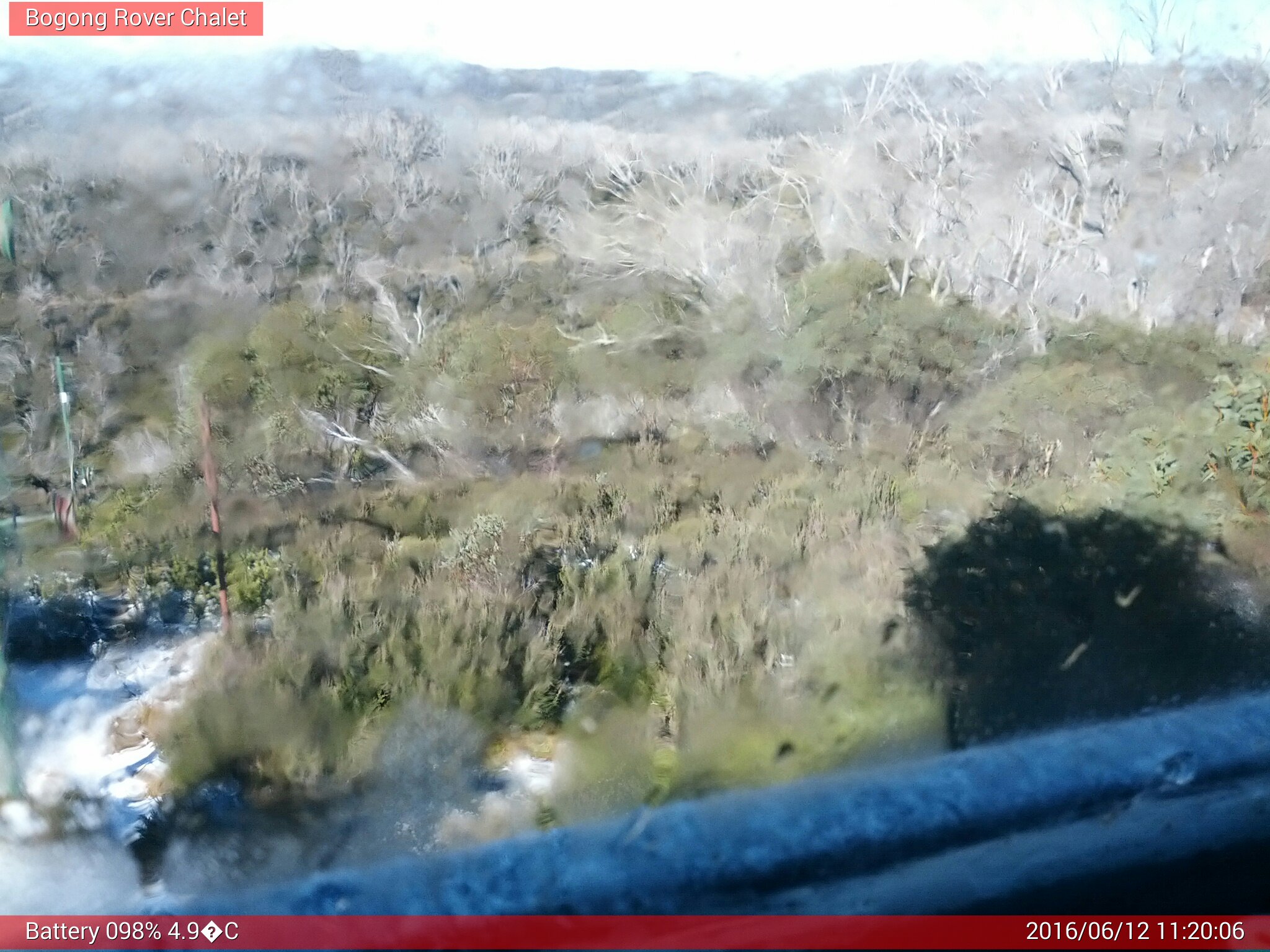 Bogong Web Cam 11:20am Sunday 12th of June 2016