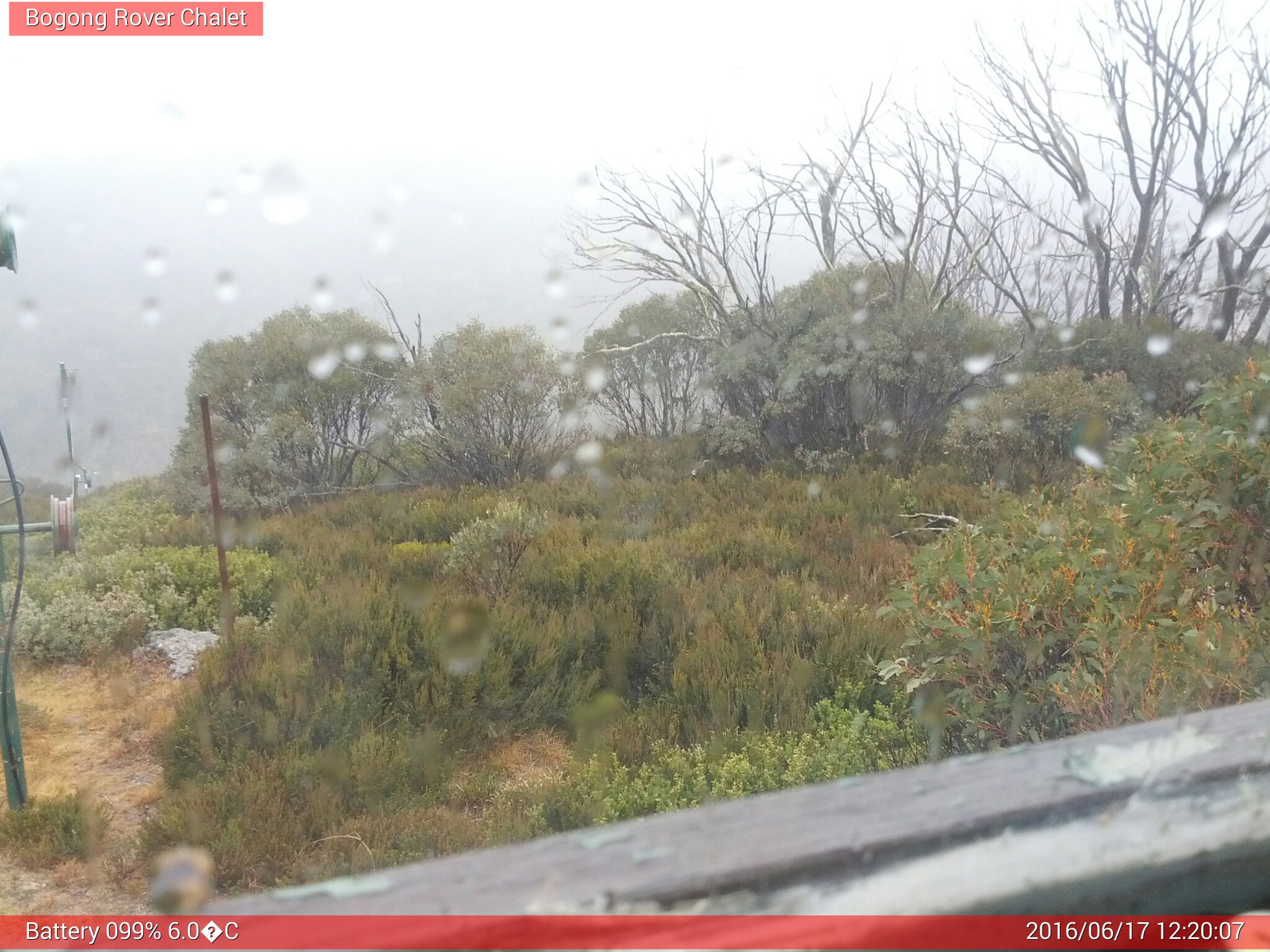 Bogong Web Cam 12:20pm Friday 17th of June 2016