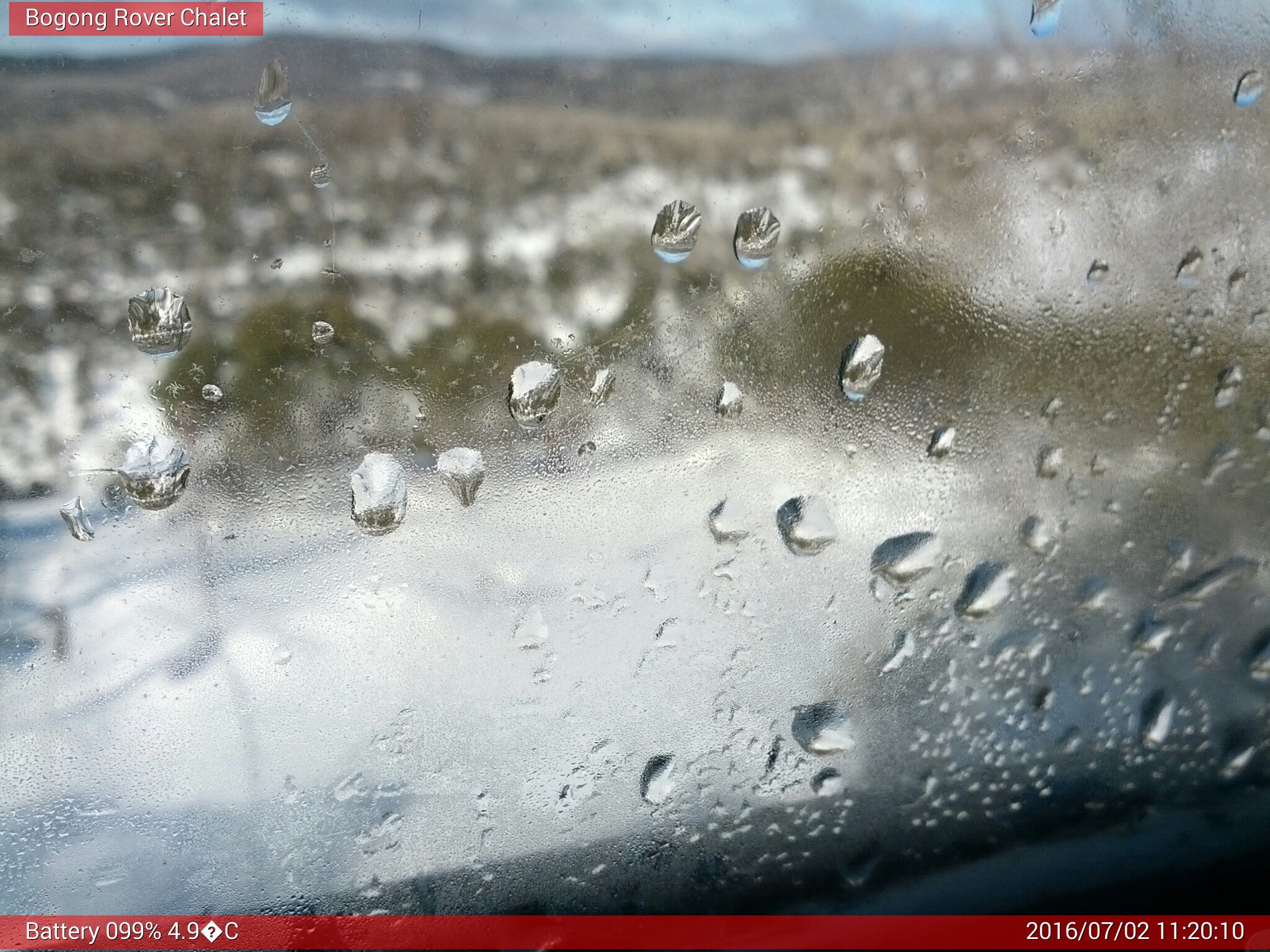 Bogong Web Cam 11:20am Saturday 2nd of July 2016