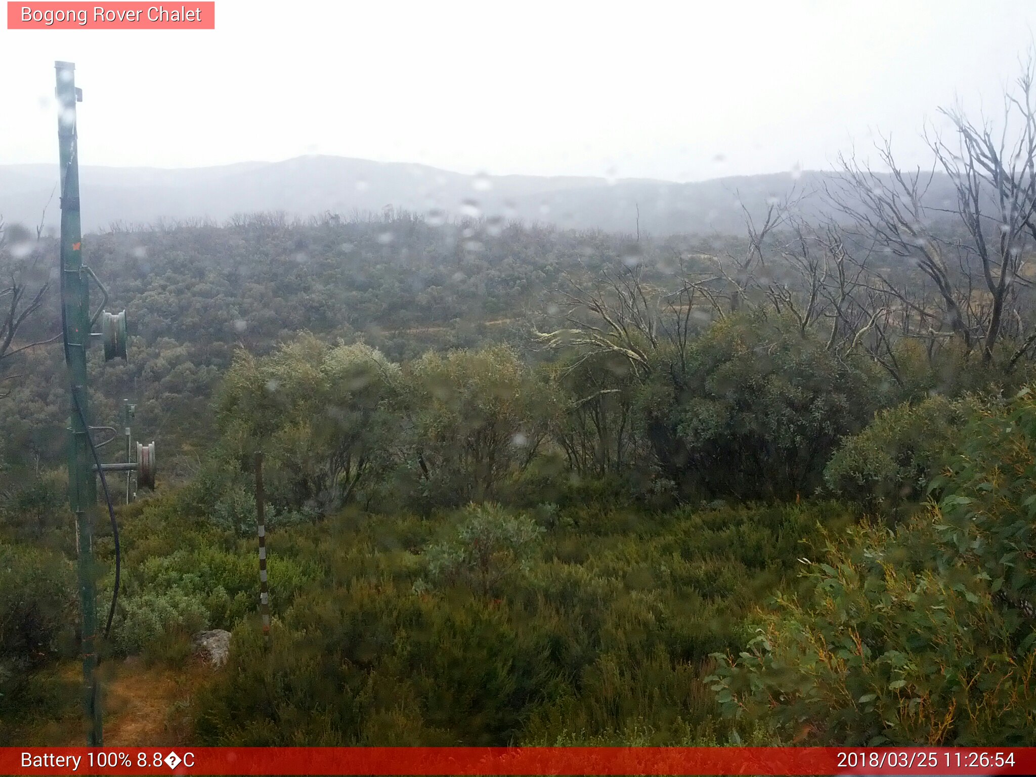 Bogong Web Cam 11:26am Sunday 25th of March 2018