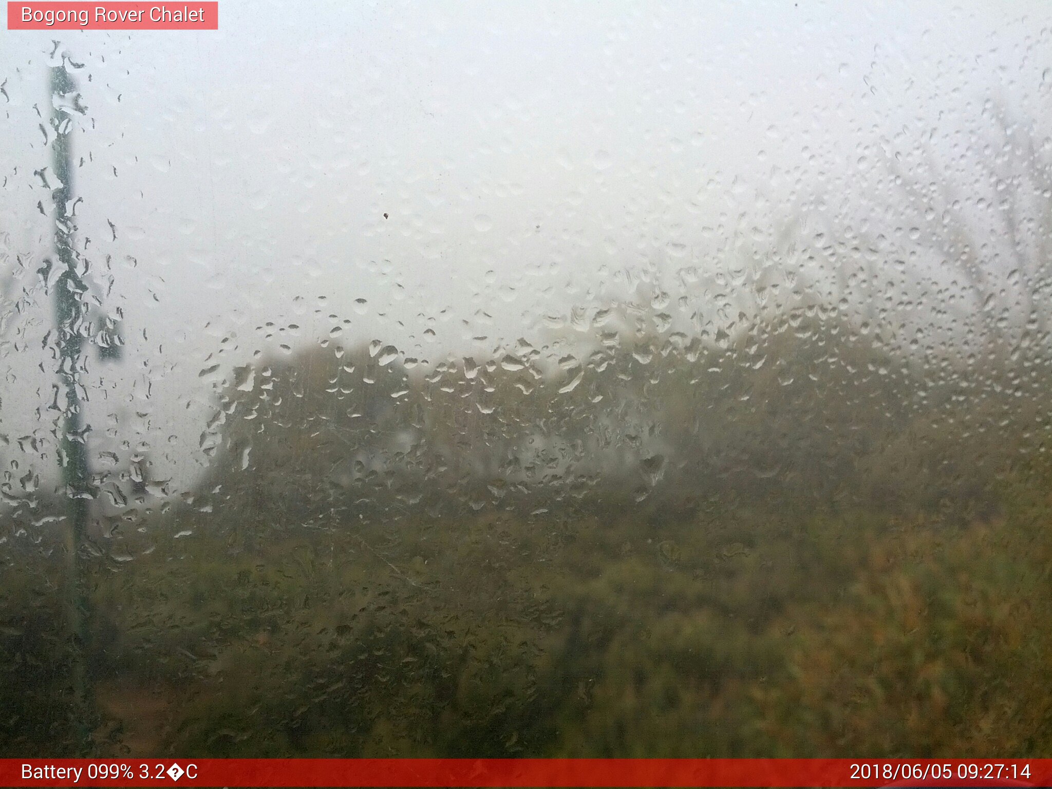 Bogong Web Cam 9:27am Tuesday 5th of June 2018