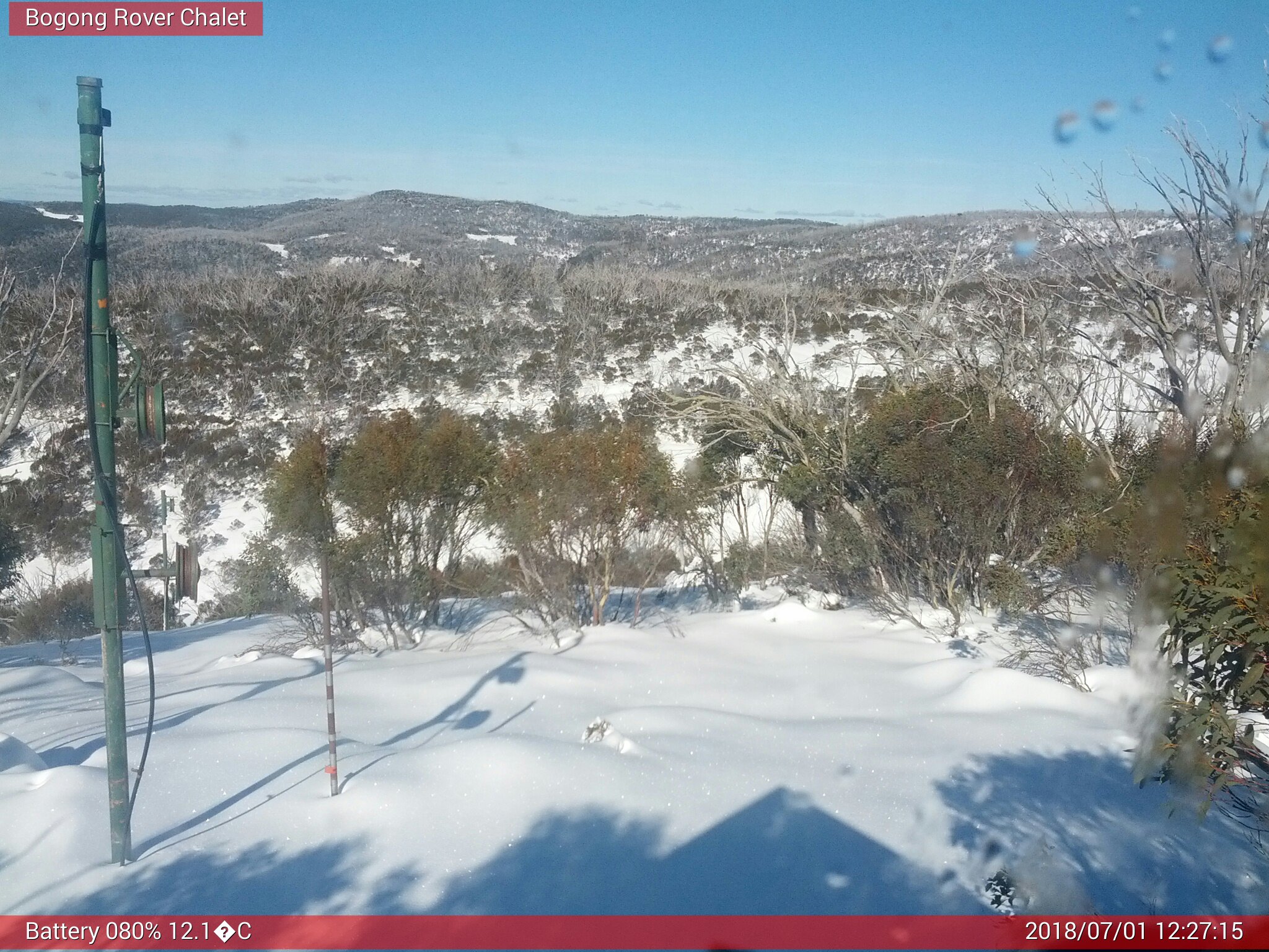 Bogong Web Cam 12:27pm Sunday 1st of July 2018