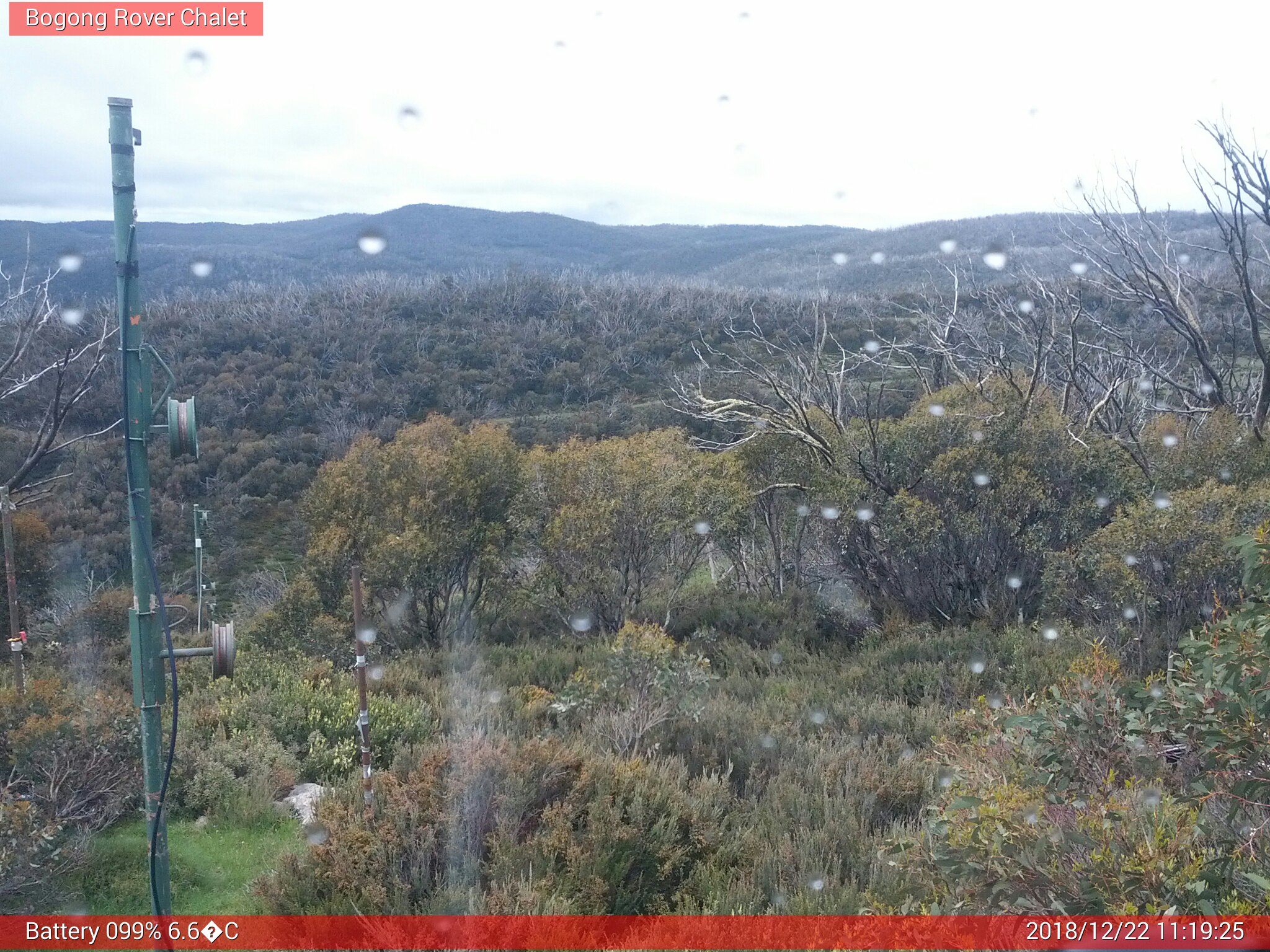 Bogong Web Cam 11:19am Saturday 22nd of December 2018