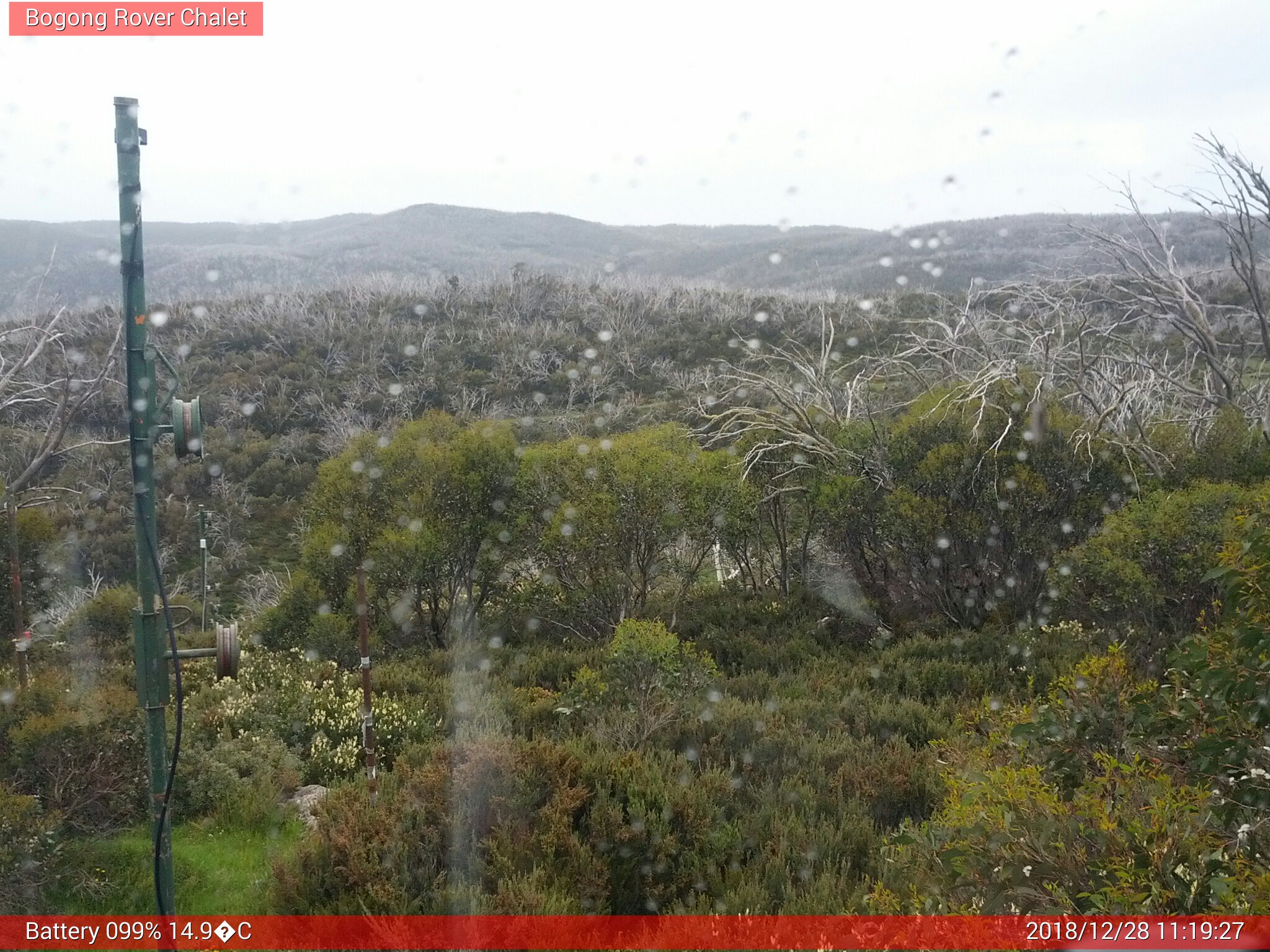 Bogong Web Cam 11:19am Friday 28th of December 2018