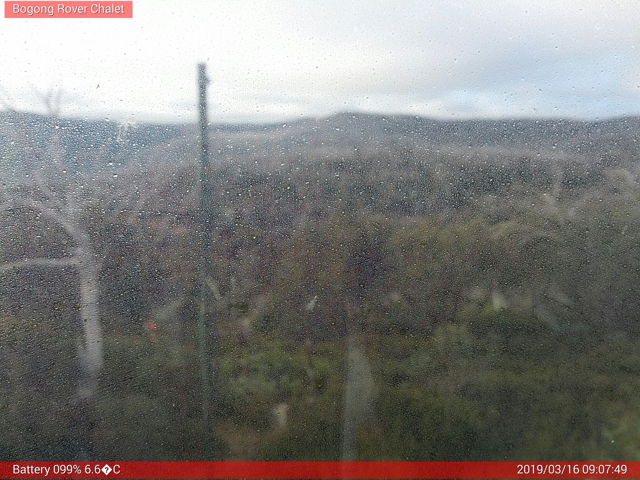 Bogong Web Cam 9:07am Saturday 16th of March 2019