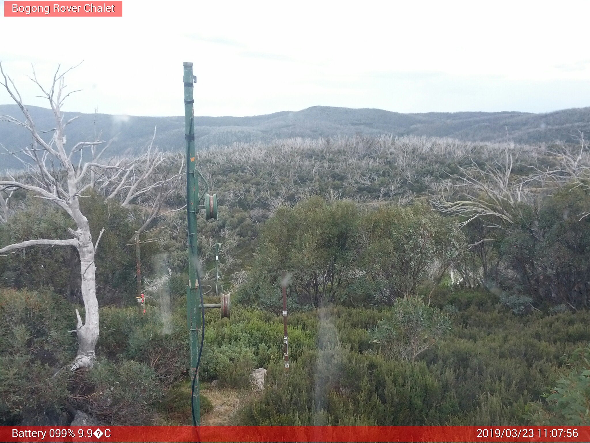 Bogong Web Cam 11:07am Saturday 23rd of March 2019