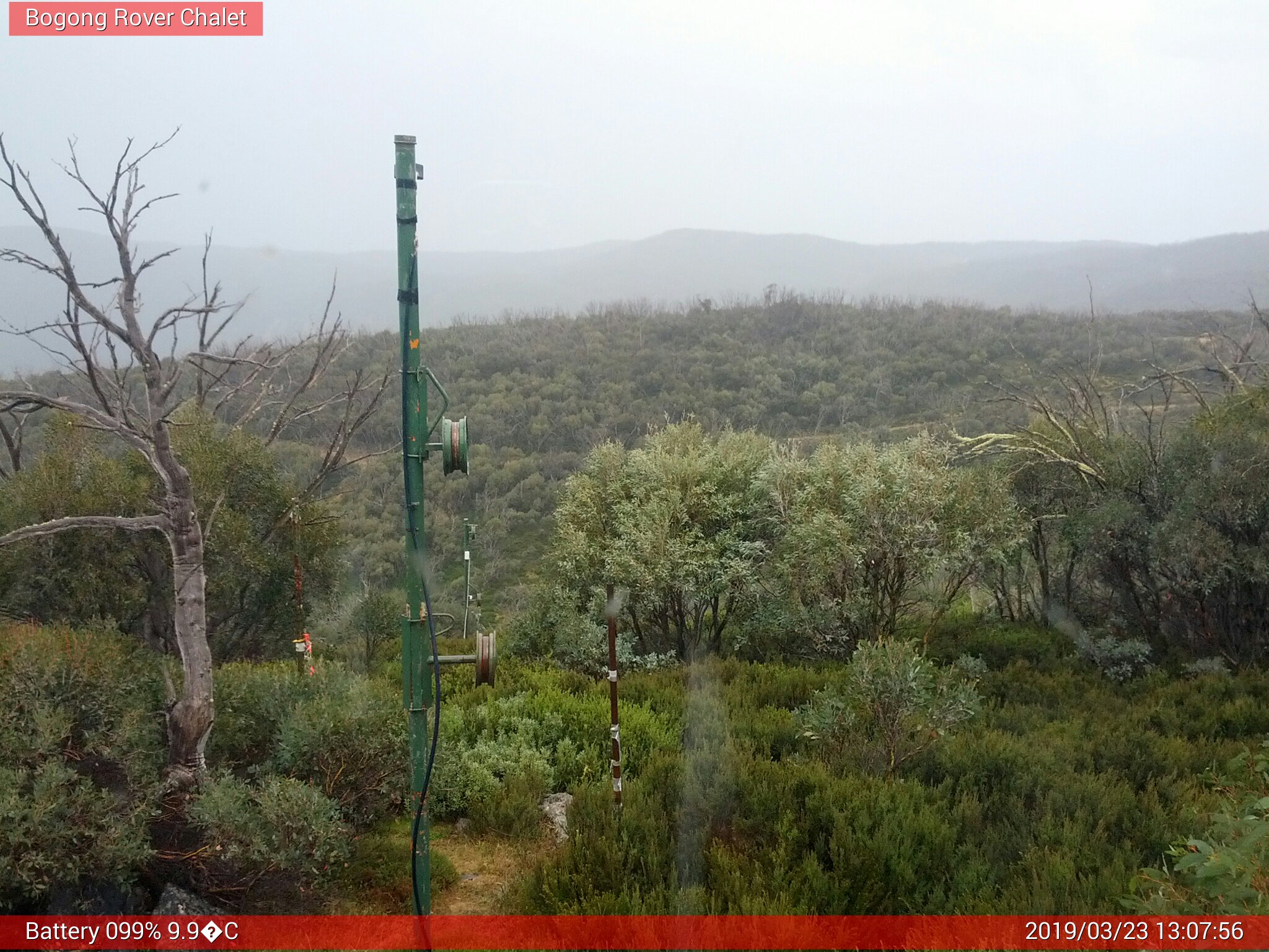 Bogong Web Cam 1:07pm Saturday 23rd of March 2019