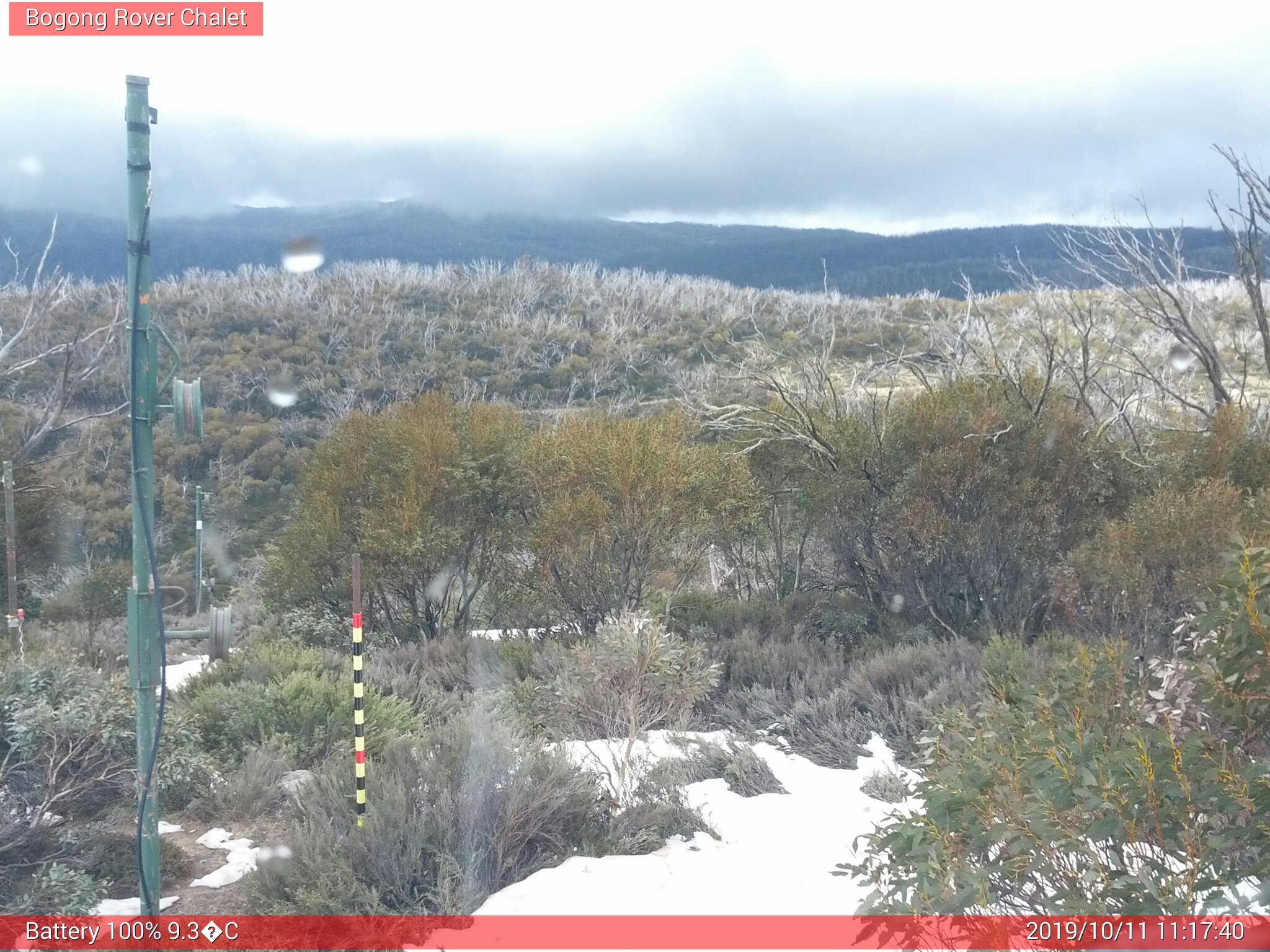 Bogong Web Cam 11:17am Friday 11th of October 2019