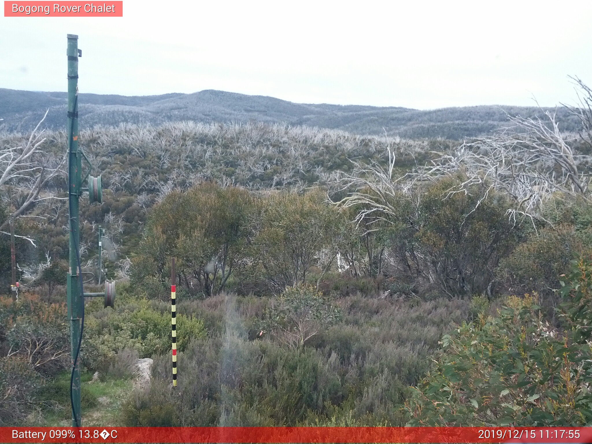 Bogong Web Cam 11:17am Sunday 15th of December 2019