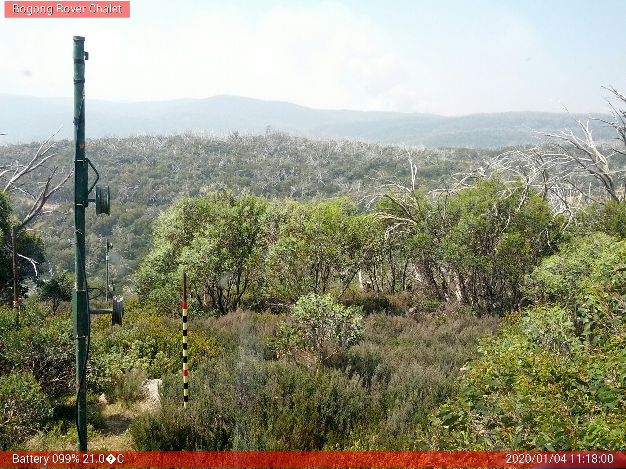 Bogong Web Cam 11:17am Saturday 4th of January 2020