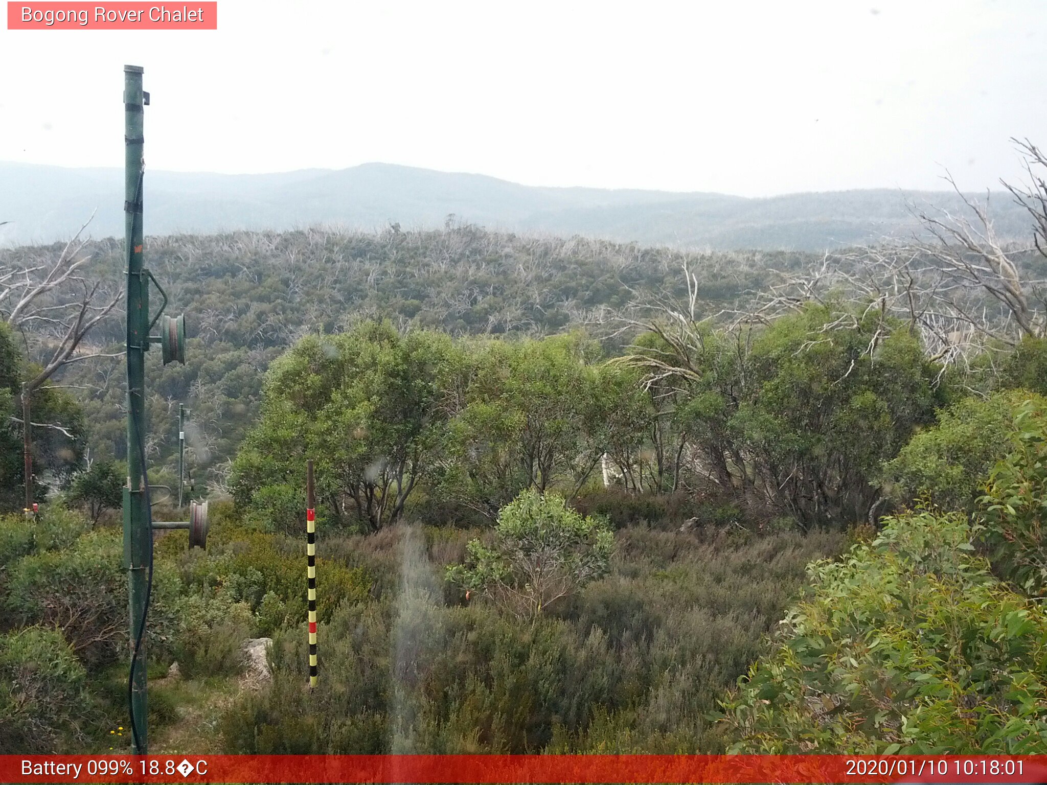 Bogong Web Cam 10:18am Friday 10th of January 2020