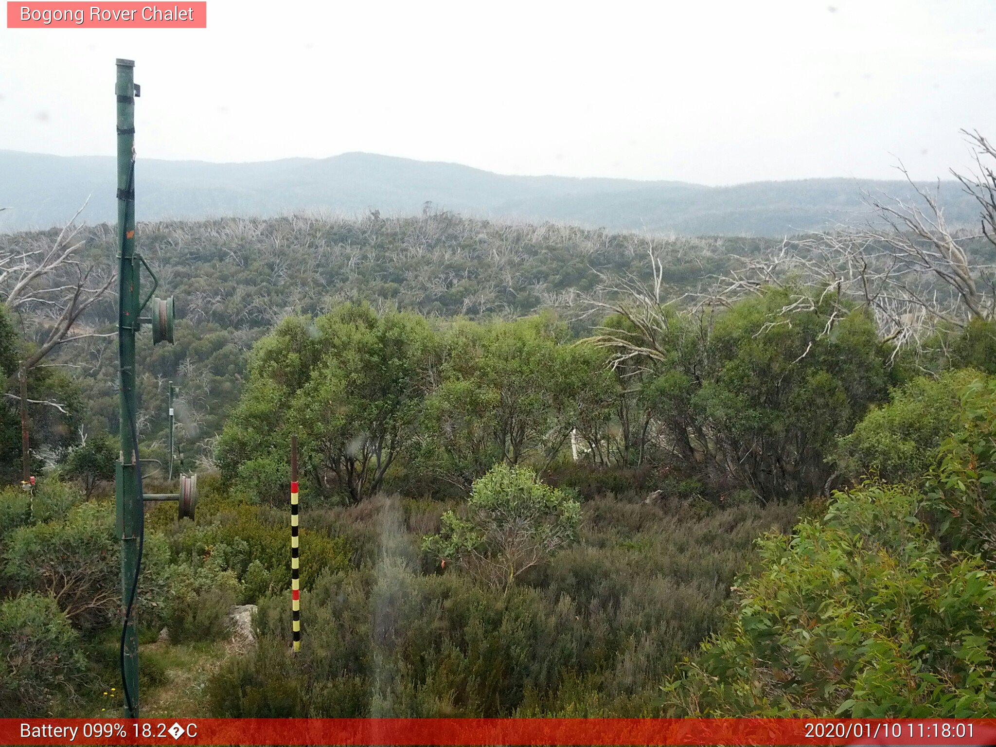 Bogong Web Cam 11:18am Friday 10th of January 2020