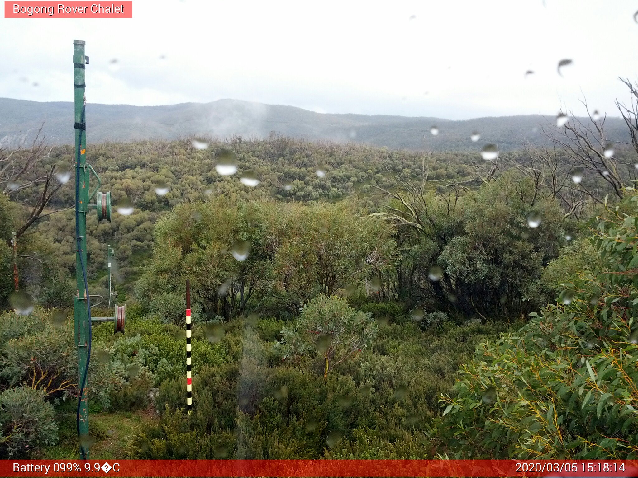 Bogong Web Cam 3:18pm Thursday 5th of March 2020