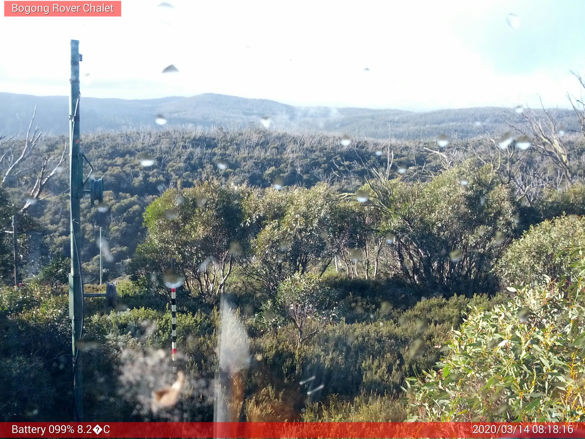 Bogong Web Cam 8:18am Saturday 14th of March 2020