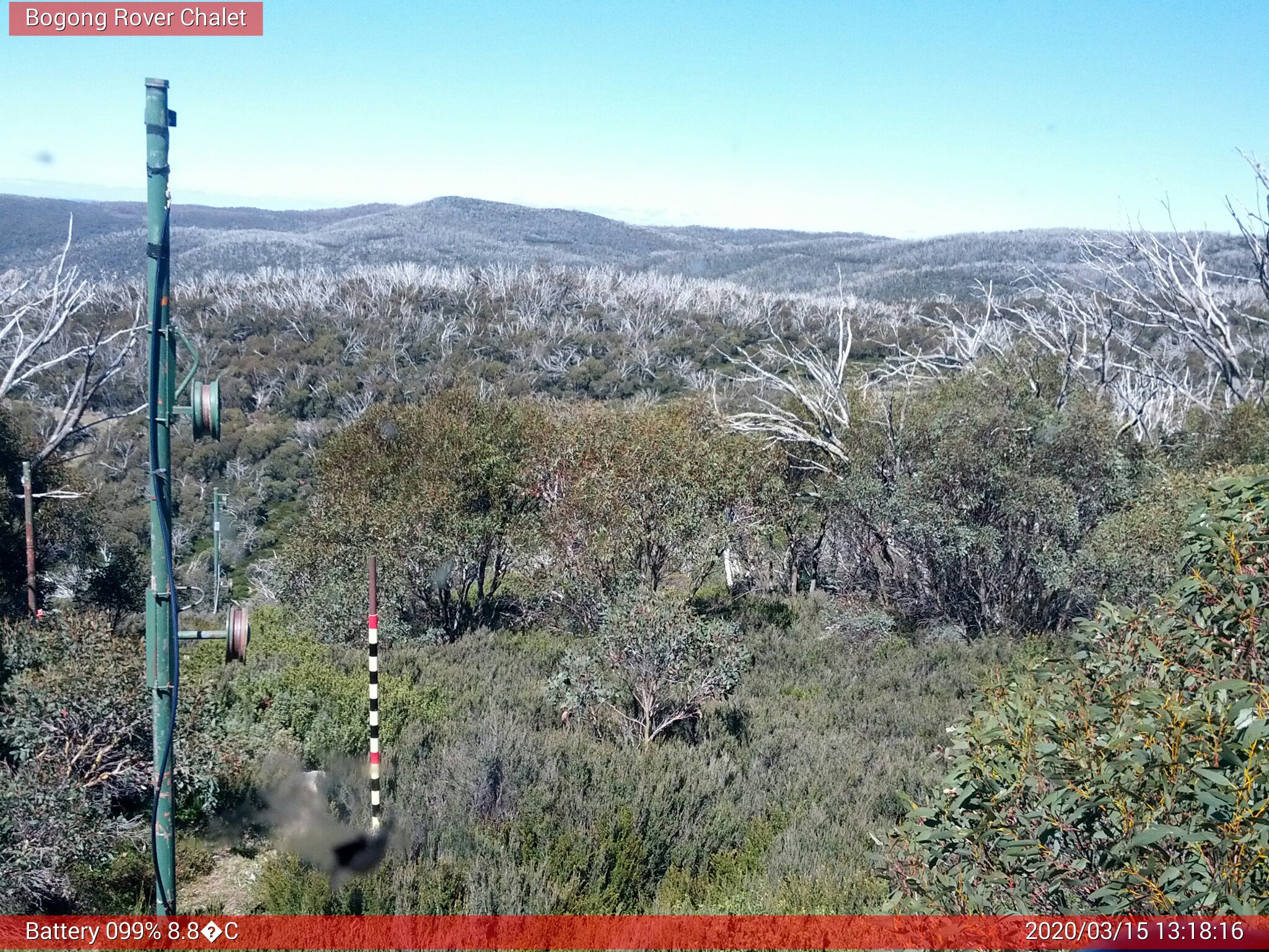 Bogong Web Cam 1:18pm Sunday 15th of March 2020