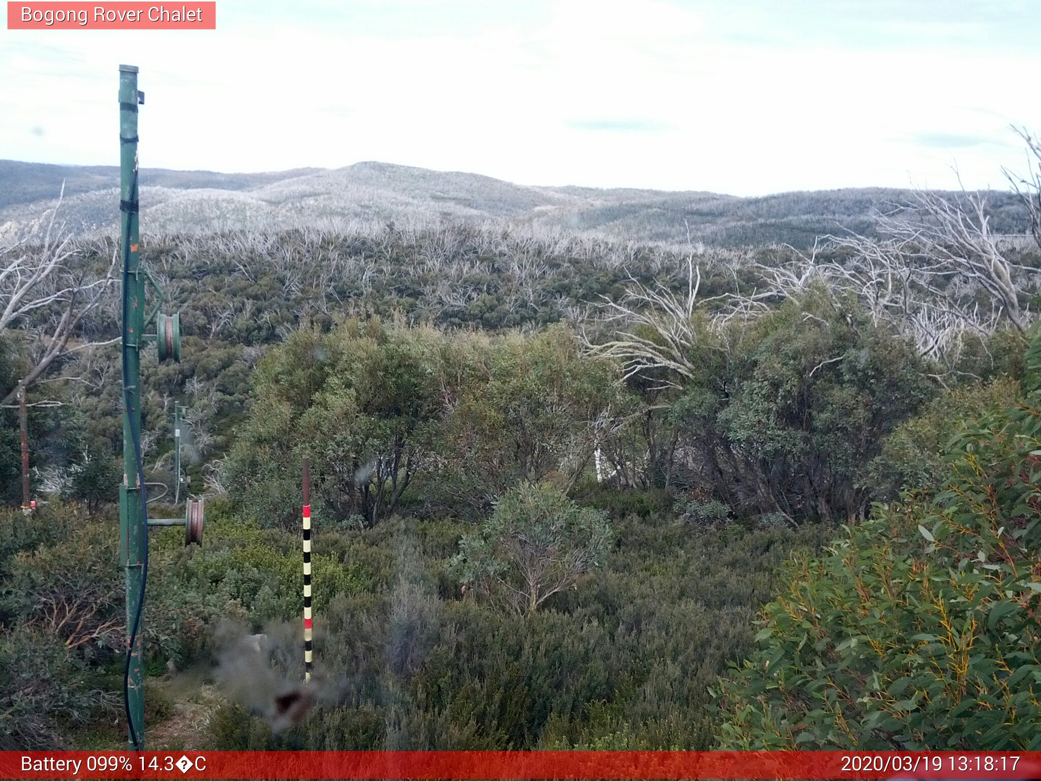 Bogong Web Cam 1:18pm Thursday 19th of March 2020