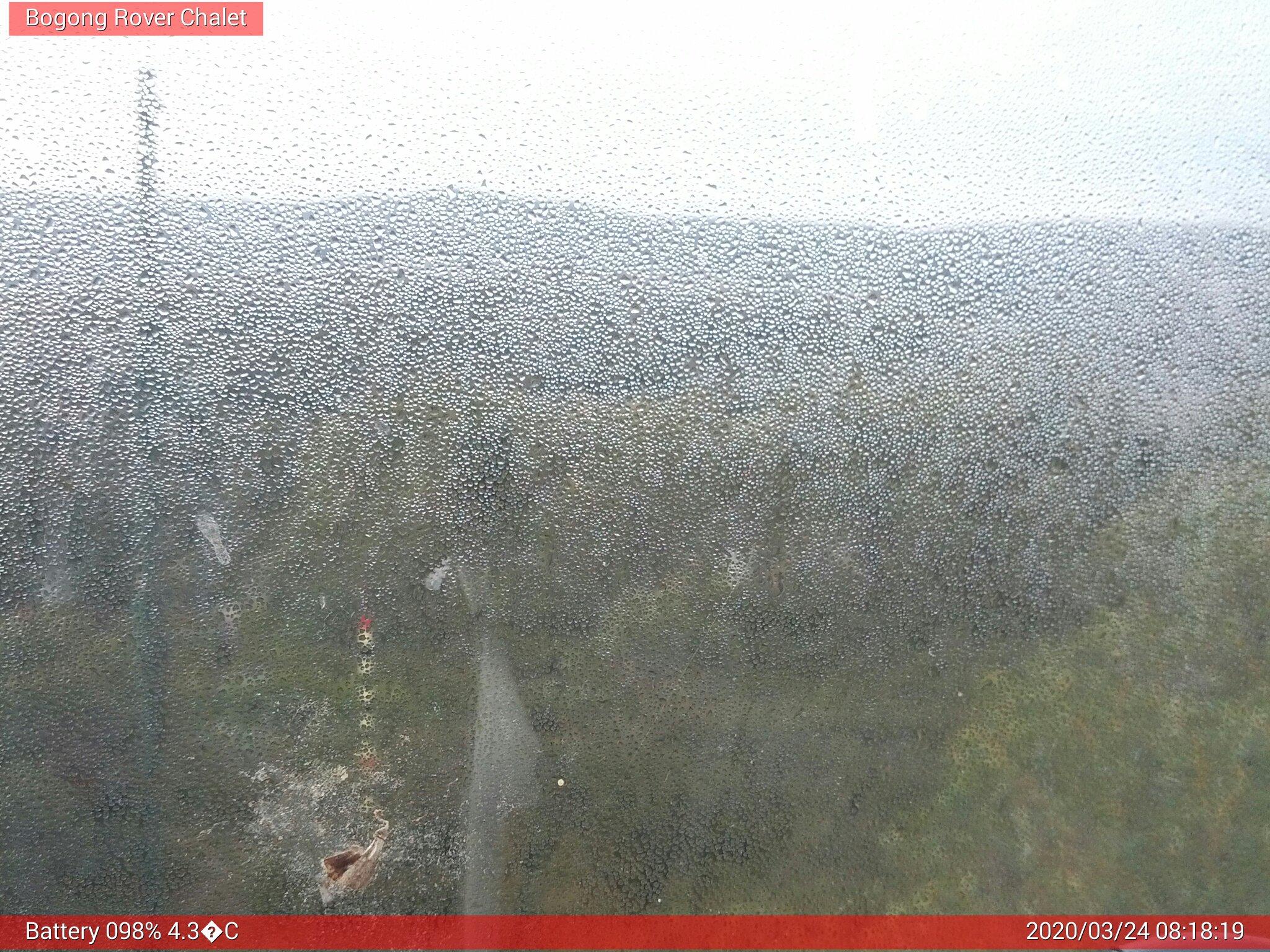 Bogong Web Cam 8:18am Tuesday 24th of March 2020