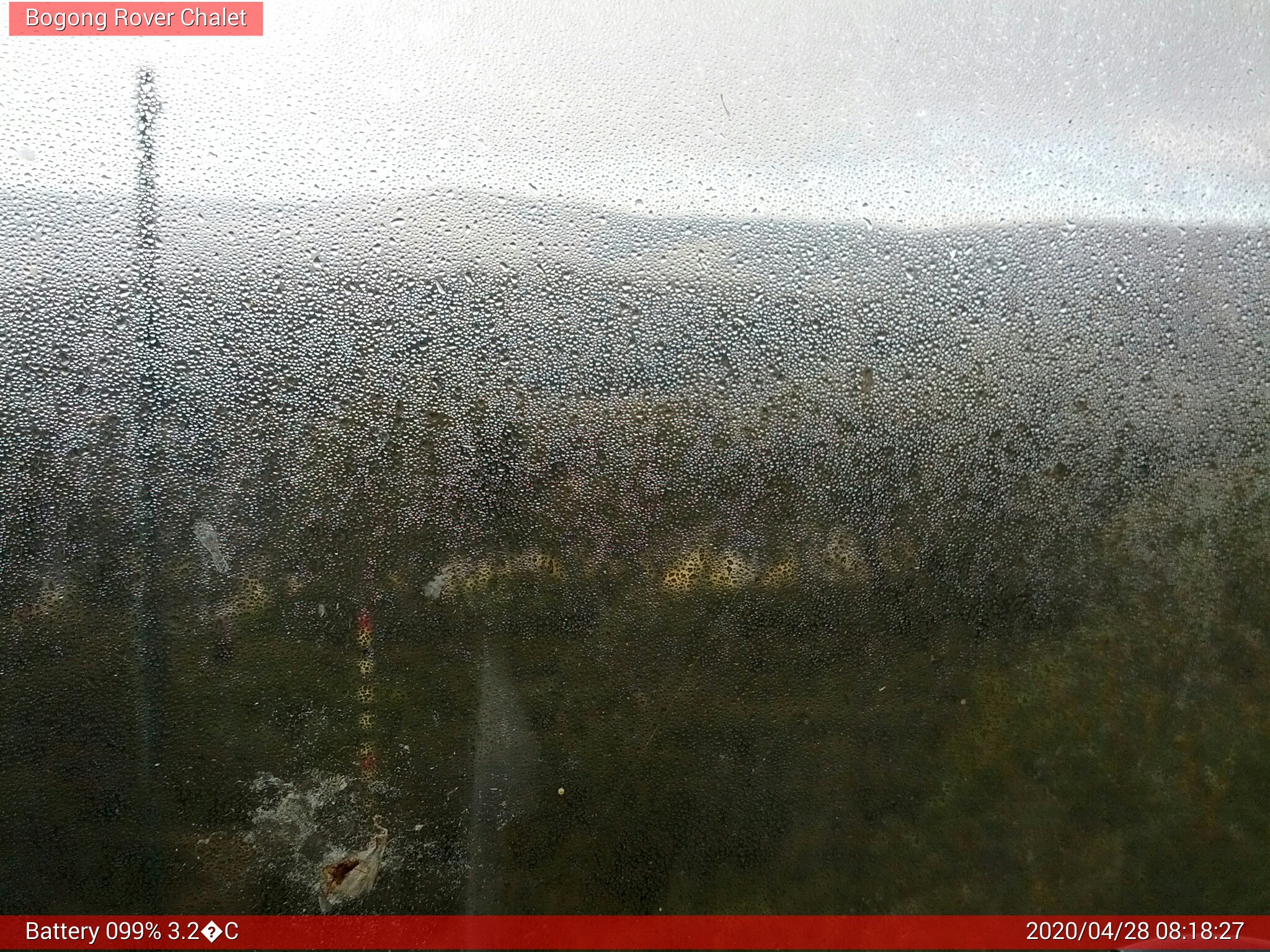 Bogong Web Cam 8:18am Tuesday 28th of April 2020