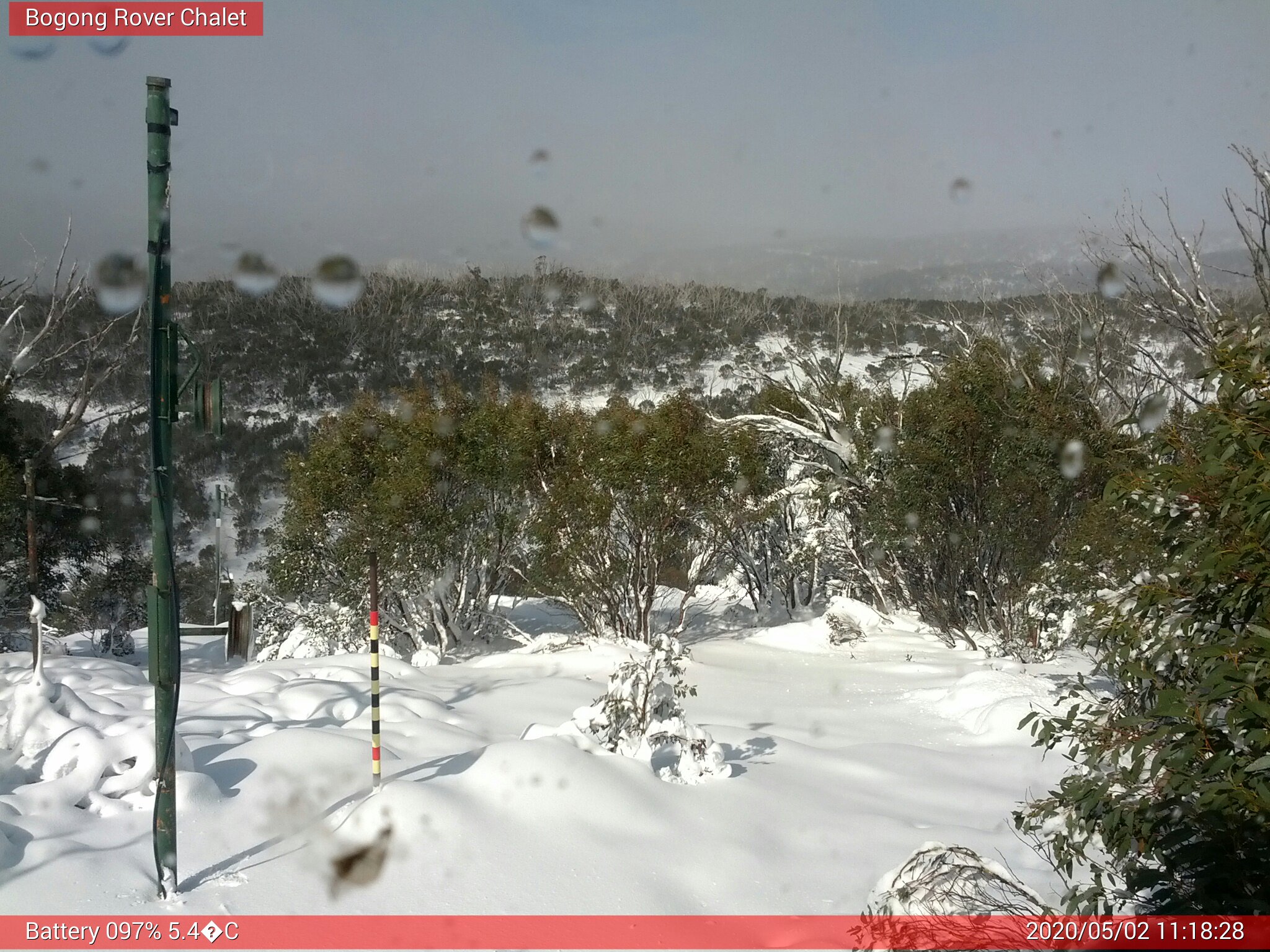 Bogong Web Cam 11:18am Saturday 2nd of May 2020