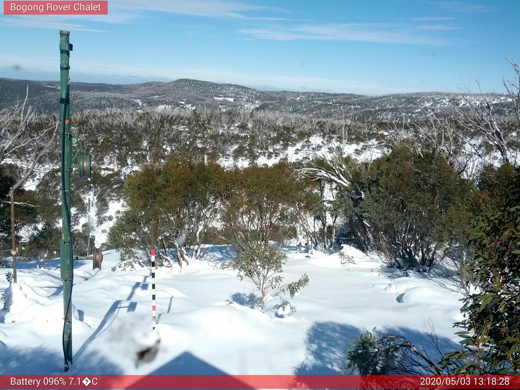 Bogong Web Cam 1:18pm Sunday 3rd of May 2020