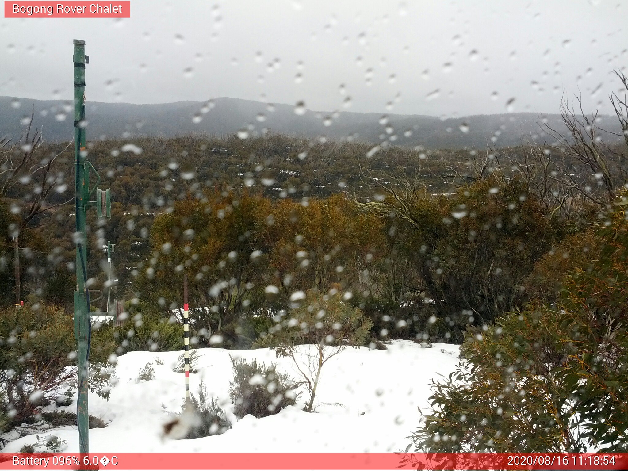 Bogong Web Cam 11:18am Sunday 16th of August 2020