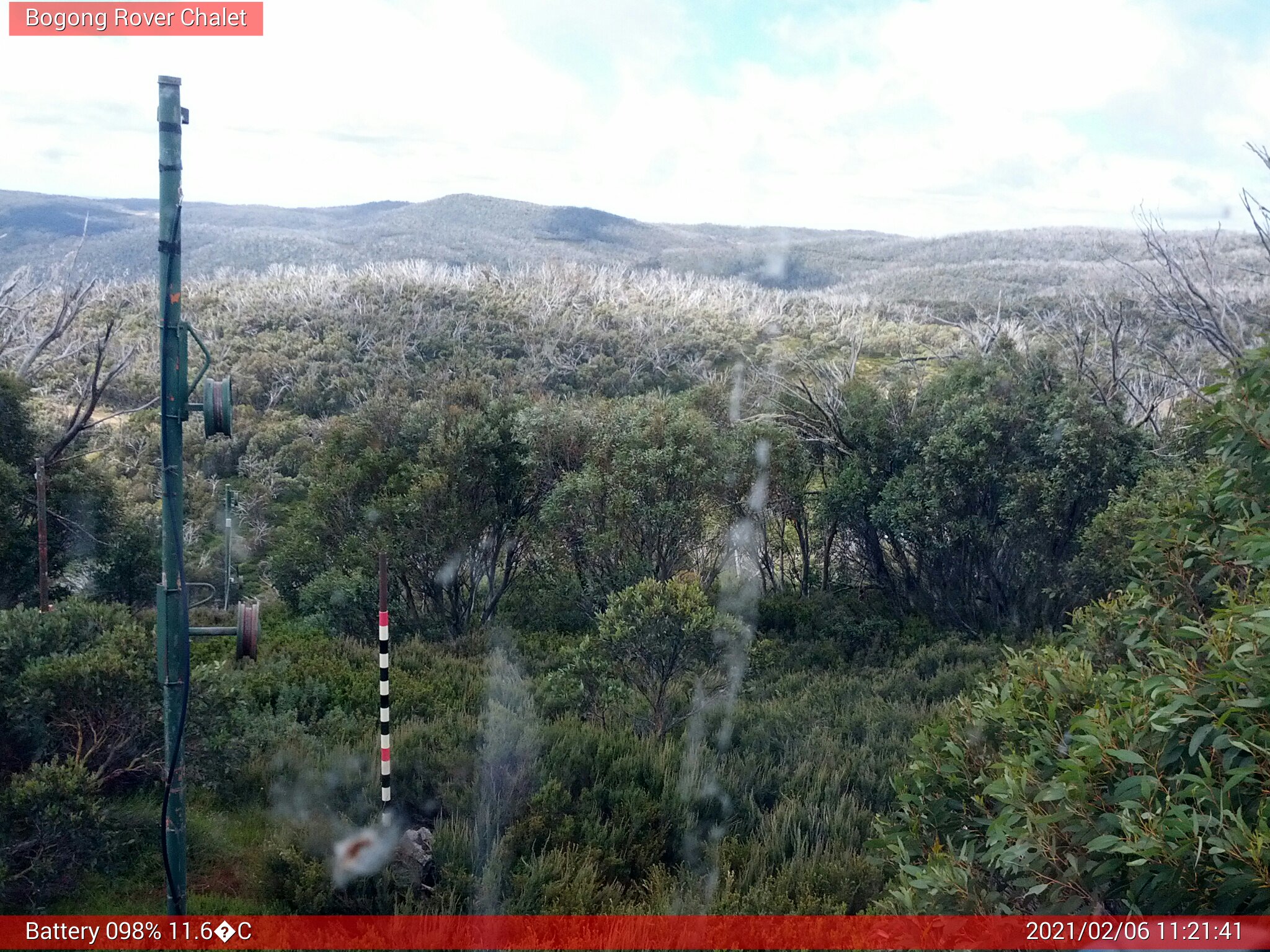 Bogong Web Cam 11:21am Saturday 6th of February 2021