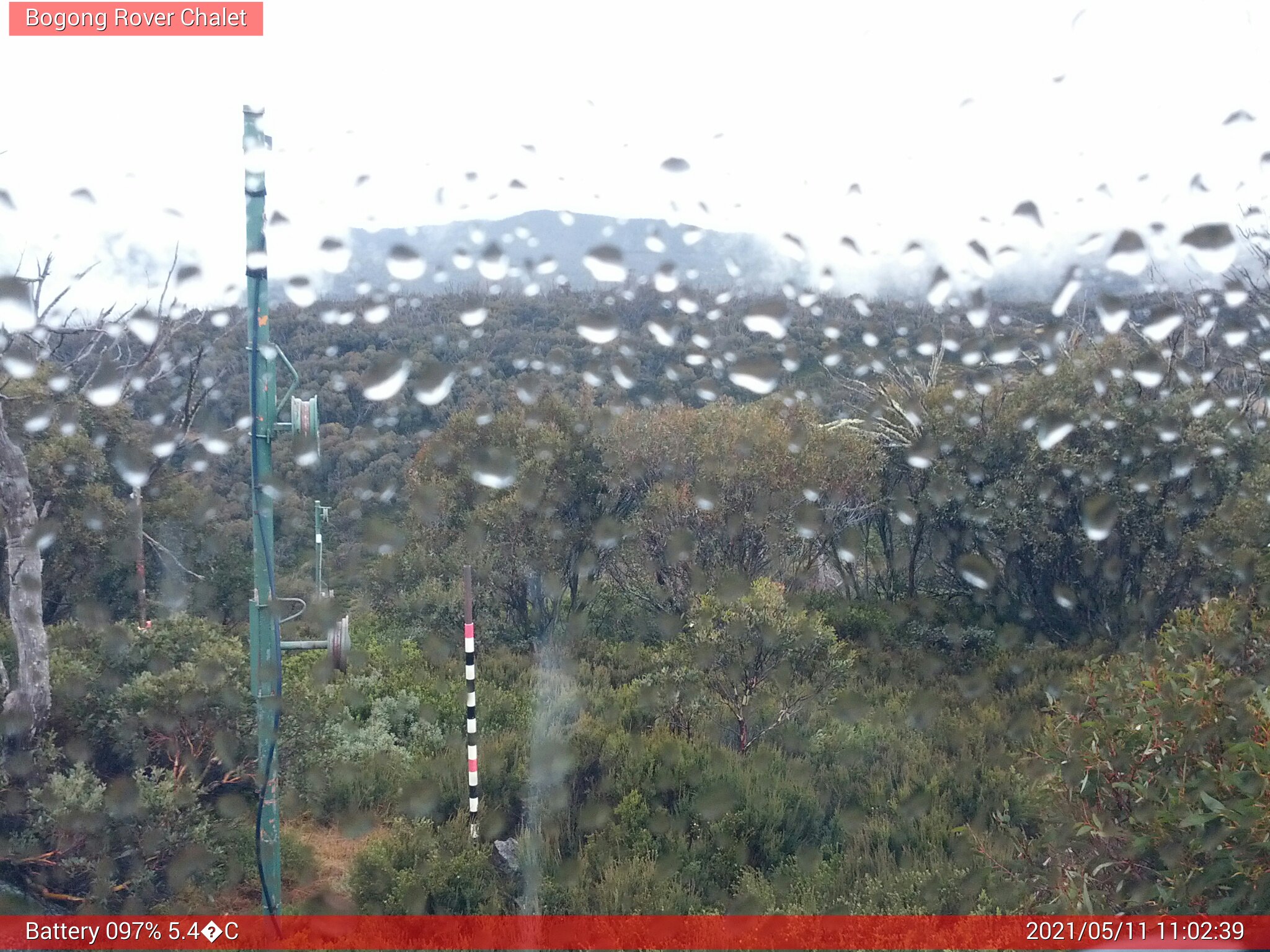 Bogong Web Cam 11:02am Tuesday 11th of May 2021