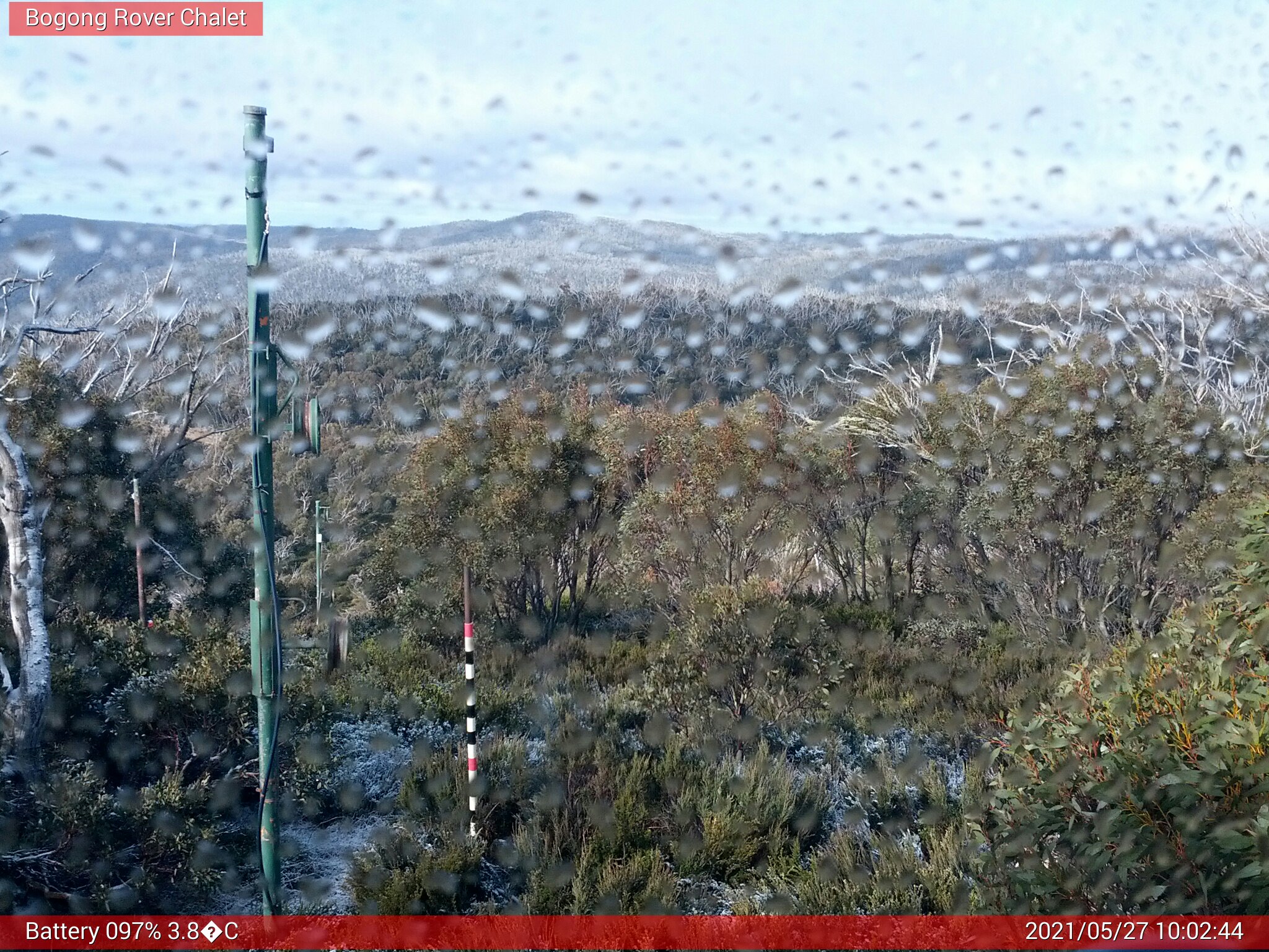 Bogong Web Cam 10:02am Thursday 27th of May 2021