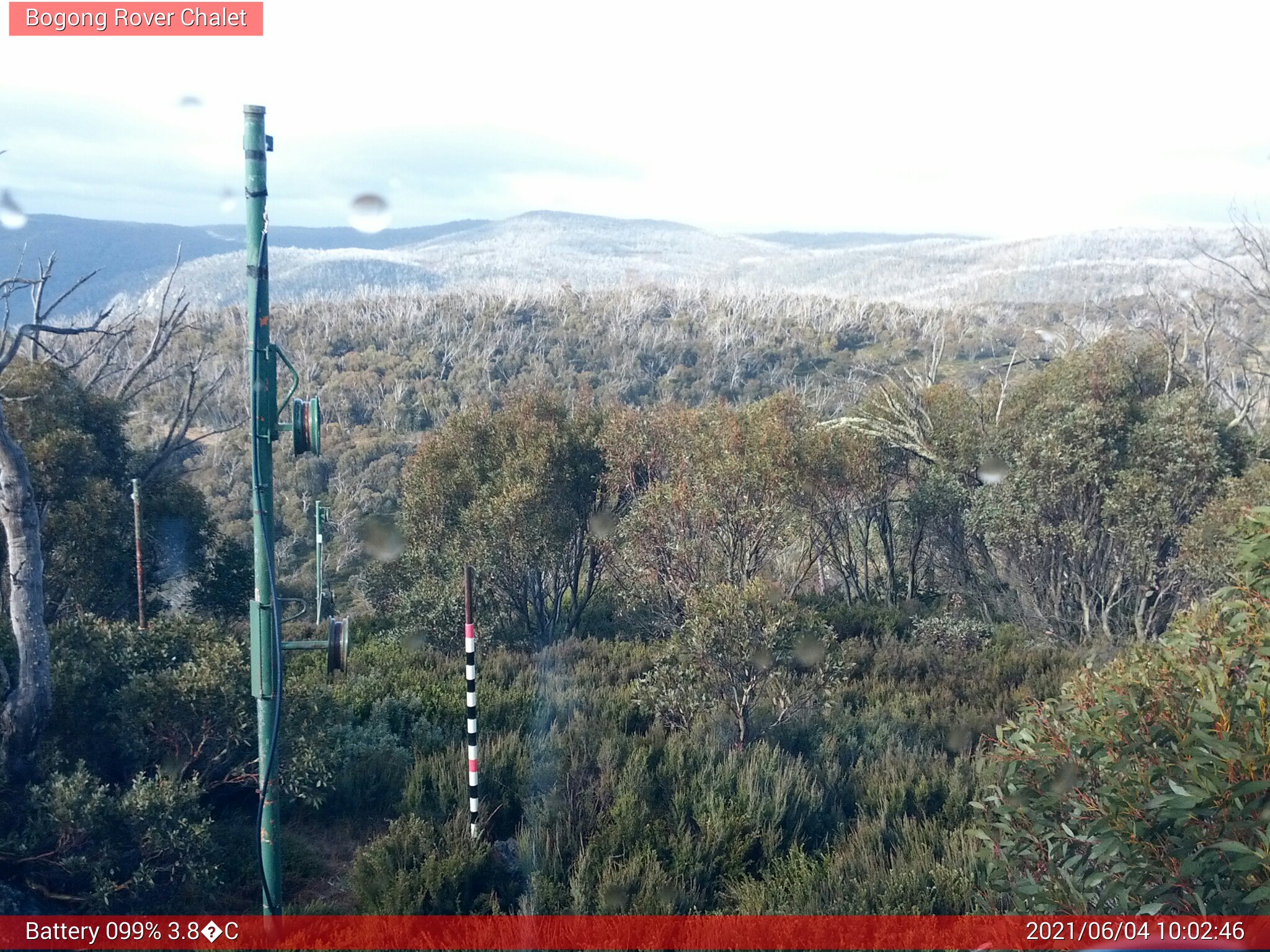 Bogong Web Cam 10:02am Friday 4th of June 2021