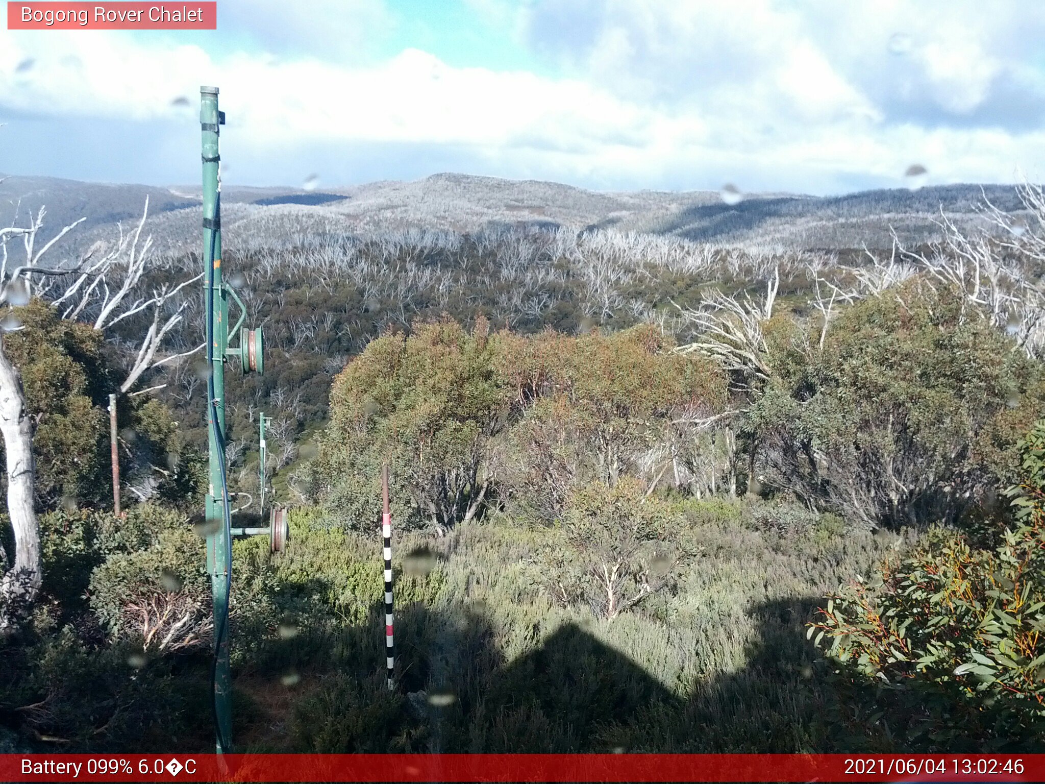 Bogong Web Cam 1:02pm Friday 4th of June 2021