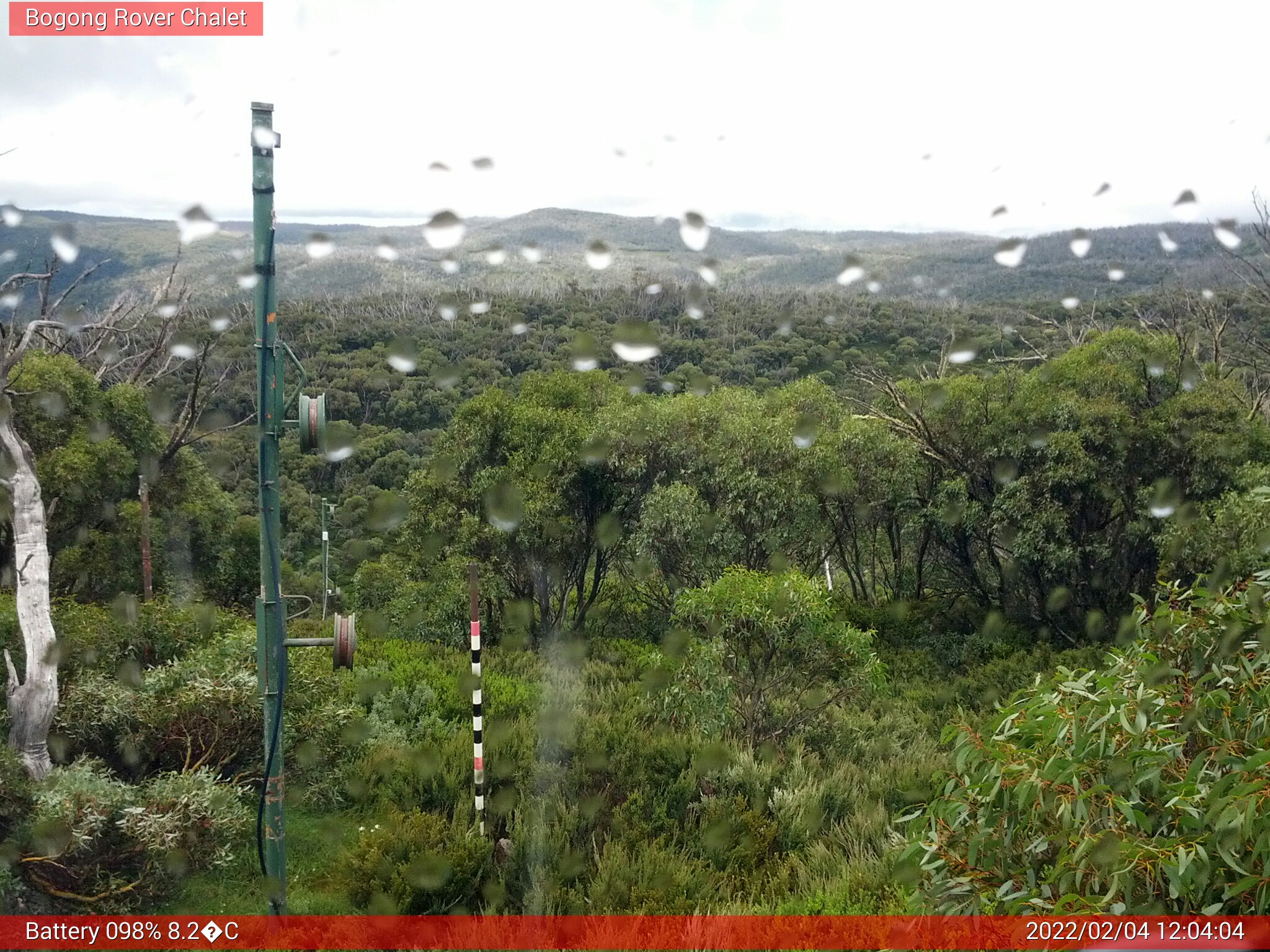 Bogong Web Cam 12:04pm Friday 4th of February 2022