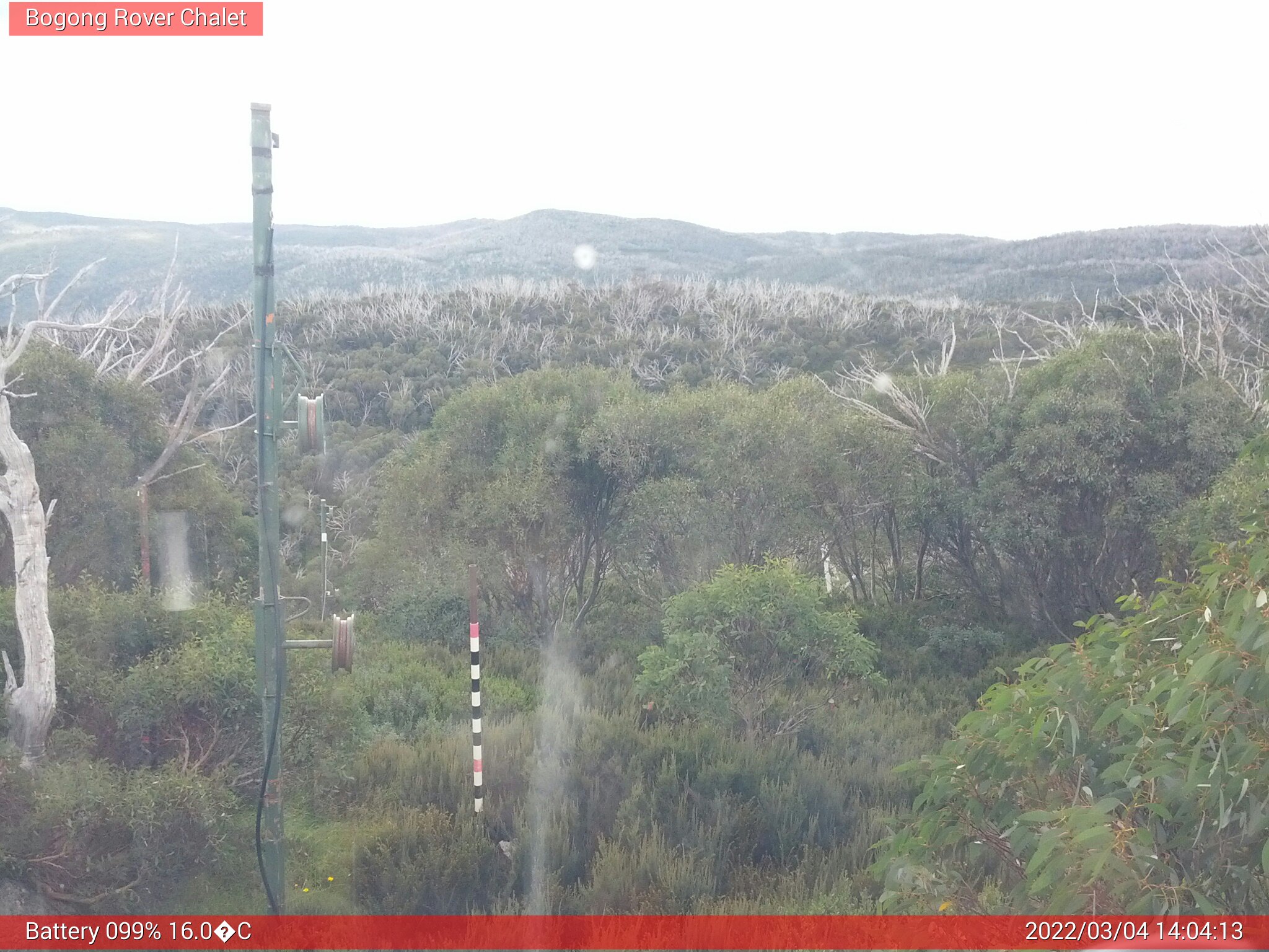 Bogong Web Cam 2:04pm Friday 4th of March 2022