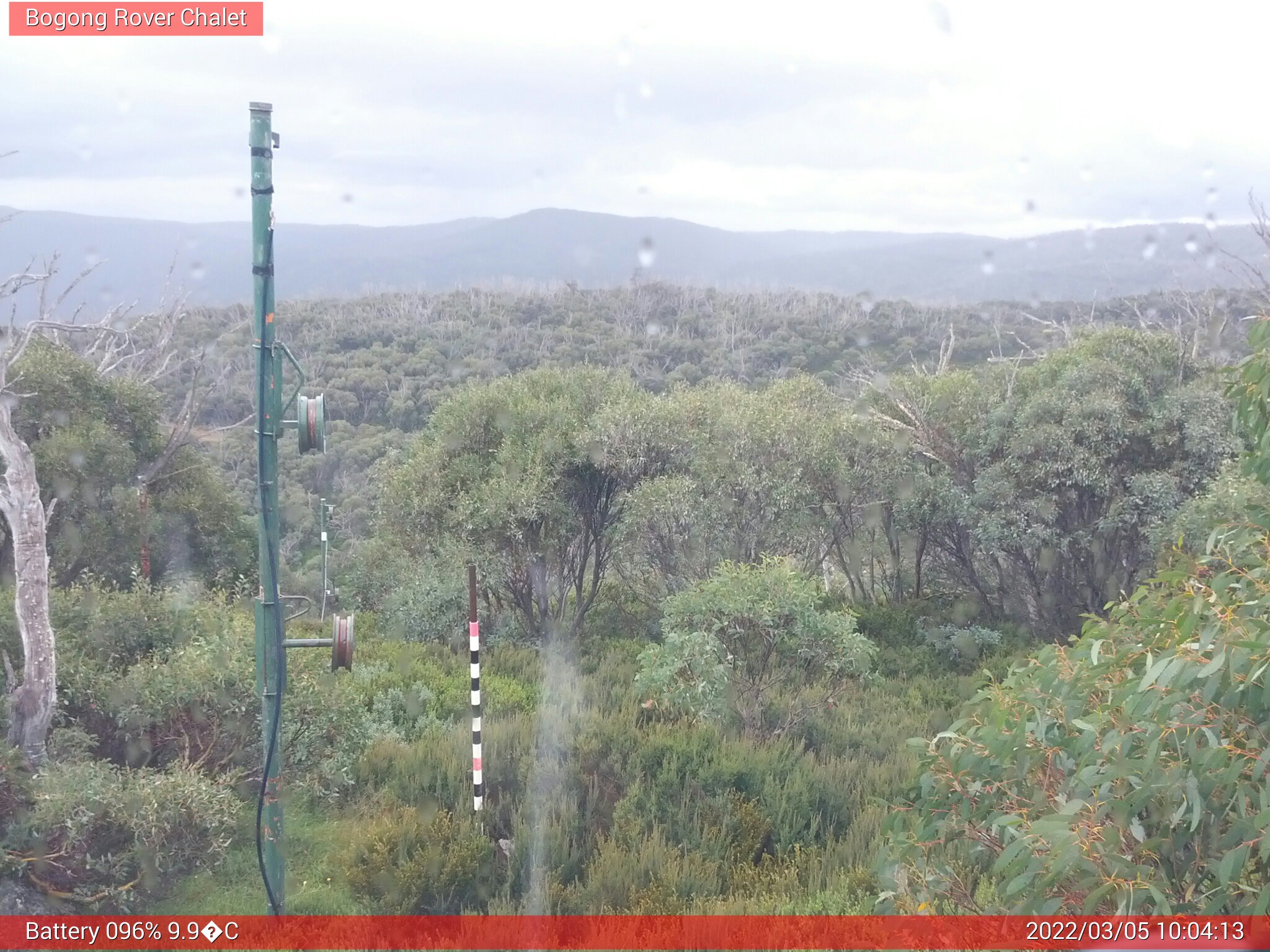 Bogong Web Cam 10:04am Saturday 5th of March 2022