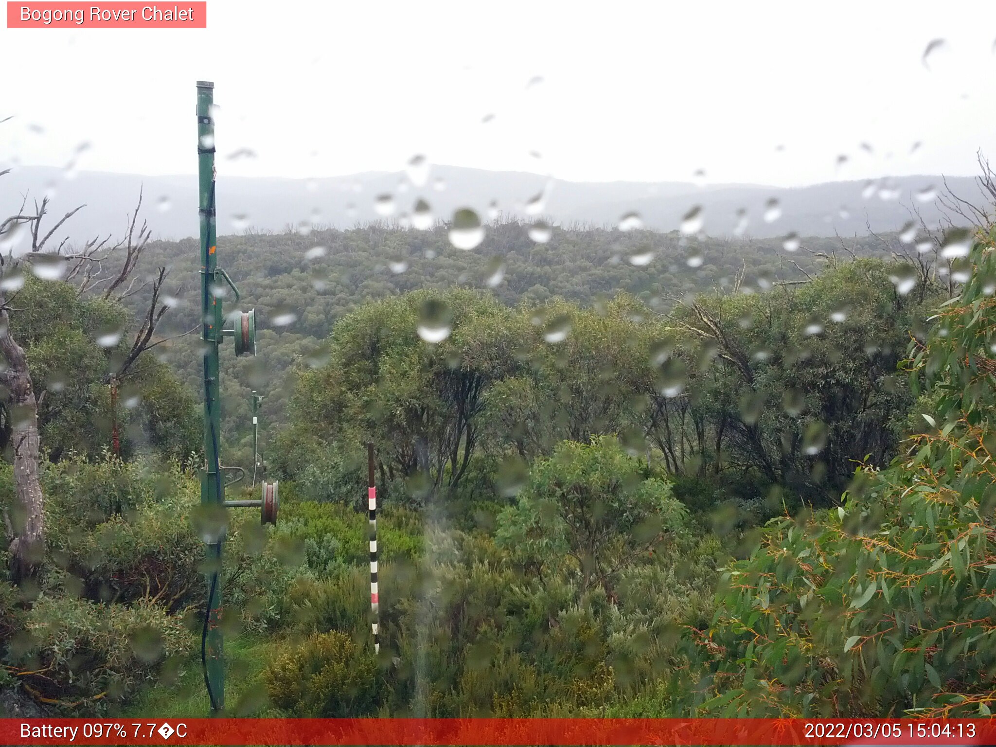 Bogong Web Cam 3:04pm Saturday 5th of March 2022