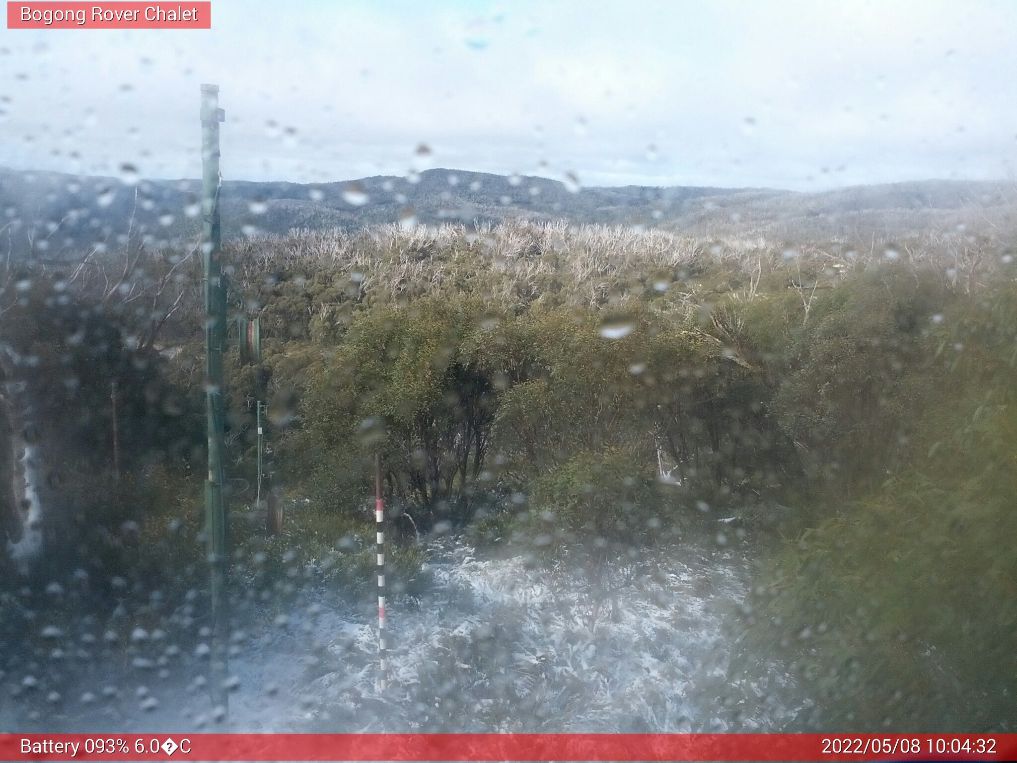 Bogong Web Cam 10:04am Sunday 8th of May 2022