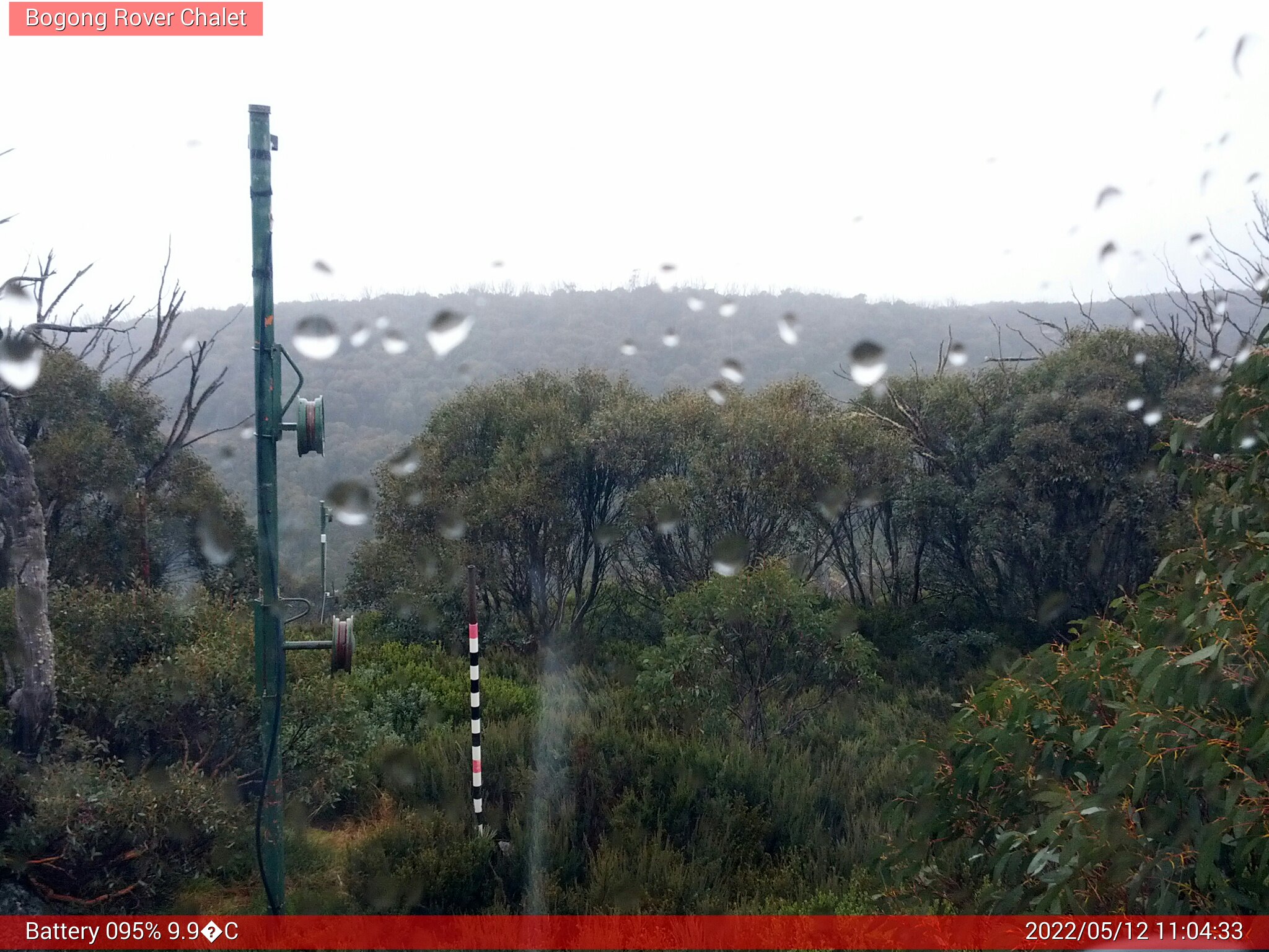 Bogong Web Cam 11:04am Thursday 12th of May 2022