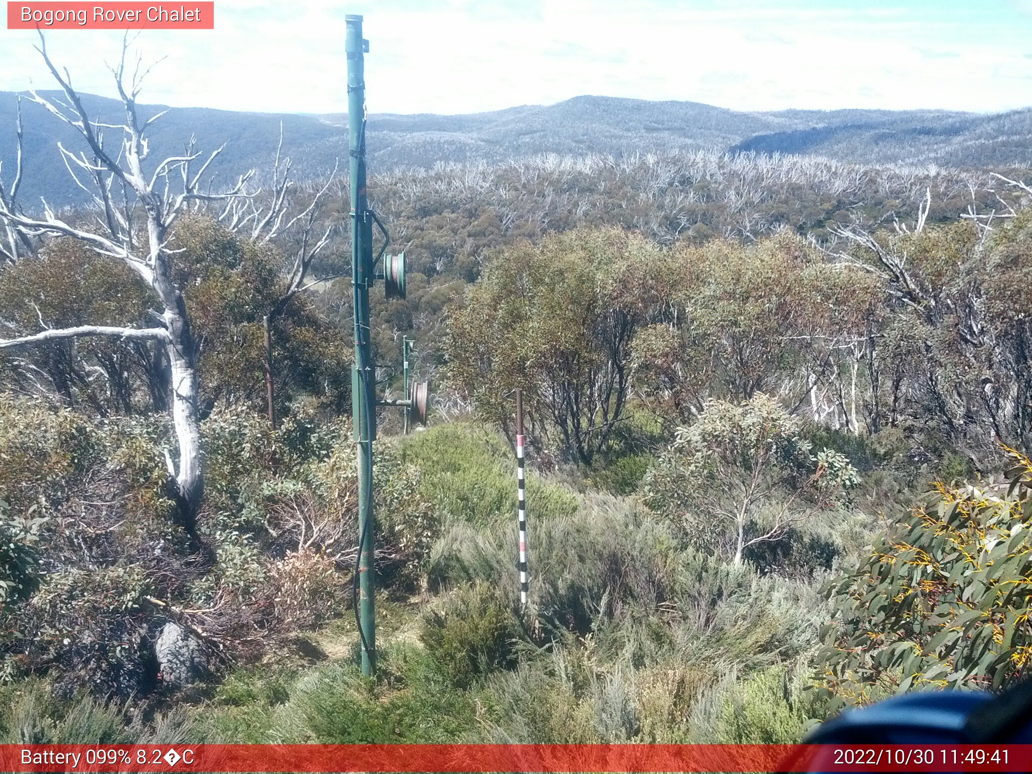 Bogong Web Cam 11:49am Sunday 30th of October 2022