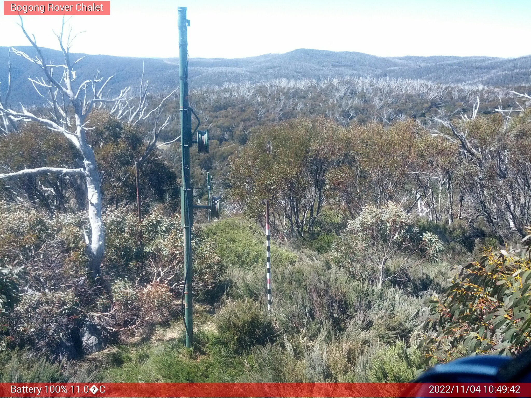 Bogong Web Cam 10:49am Friday 4th of November 2022