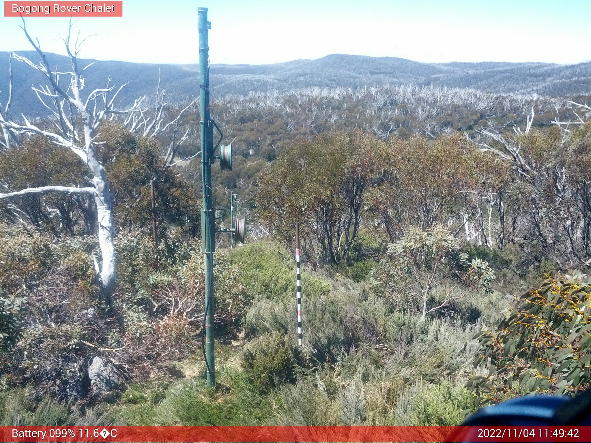 Bogong Web Cam 11:49am Friday 4th of November 2022