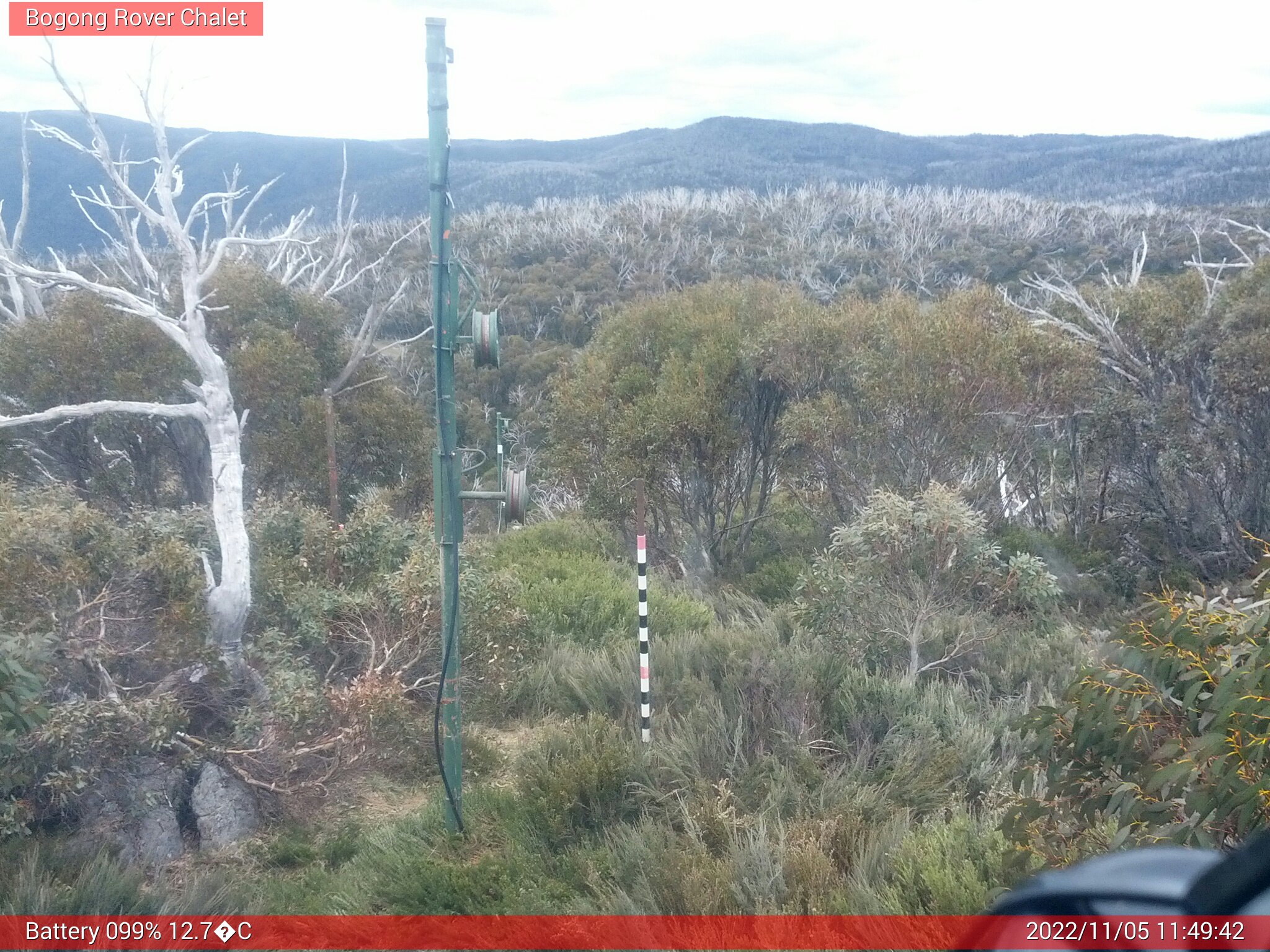 Bogong Web Cam 11:49am Saturday 5th of November 2022