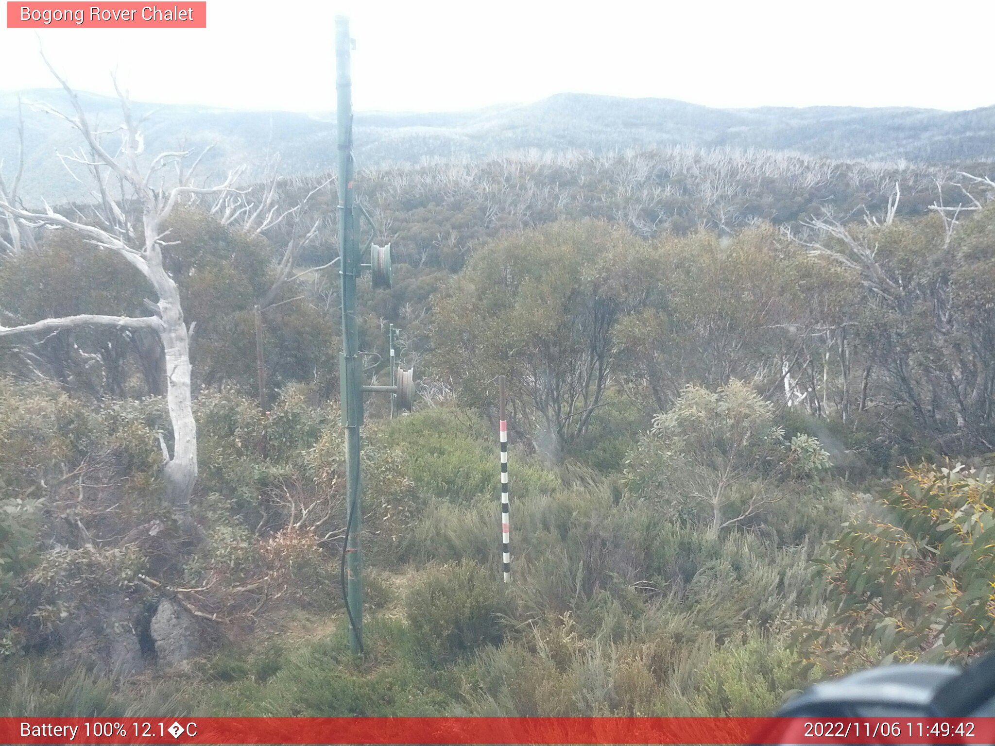 Bogong Web Cam 11:49am Sunday 6th of November 2022